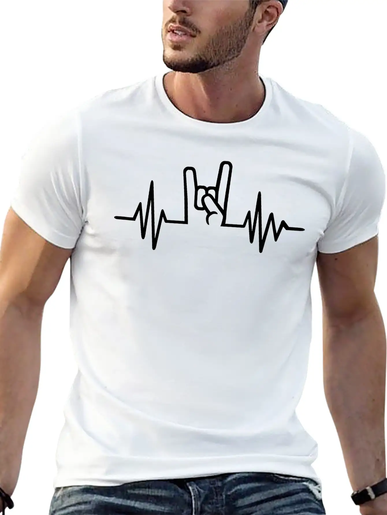 Rock Basic Graphic T-Shirt – Daily Comfort In Soft Cotton