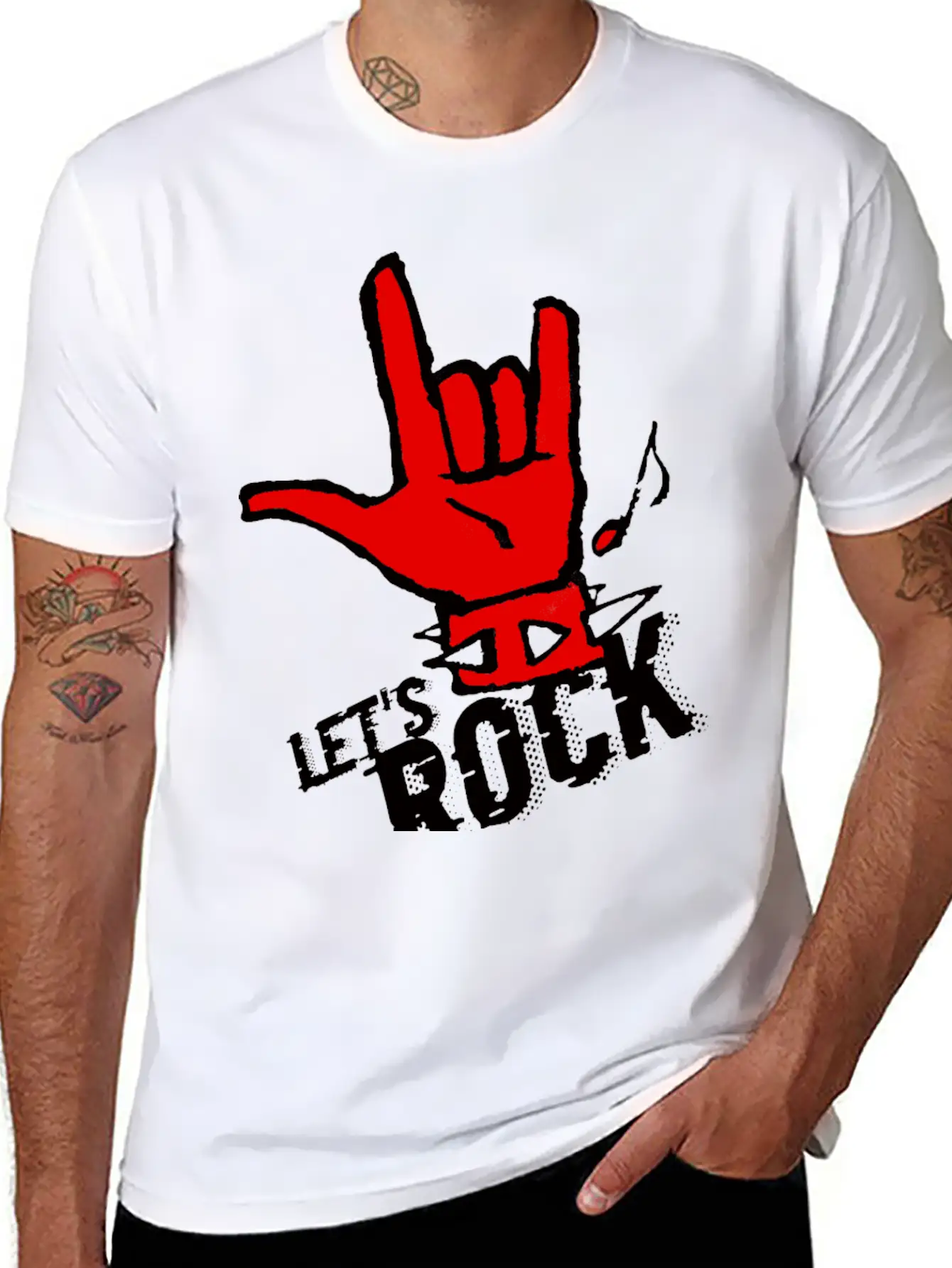 Rock Music Metal Stylish Everyday T-Shirt – Unisex Basic Cotton Tee