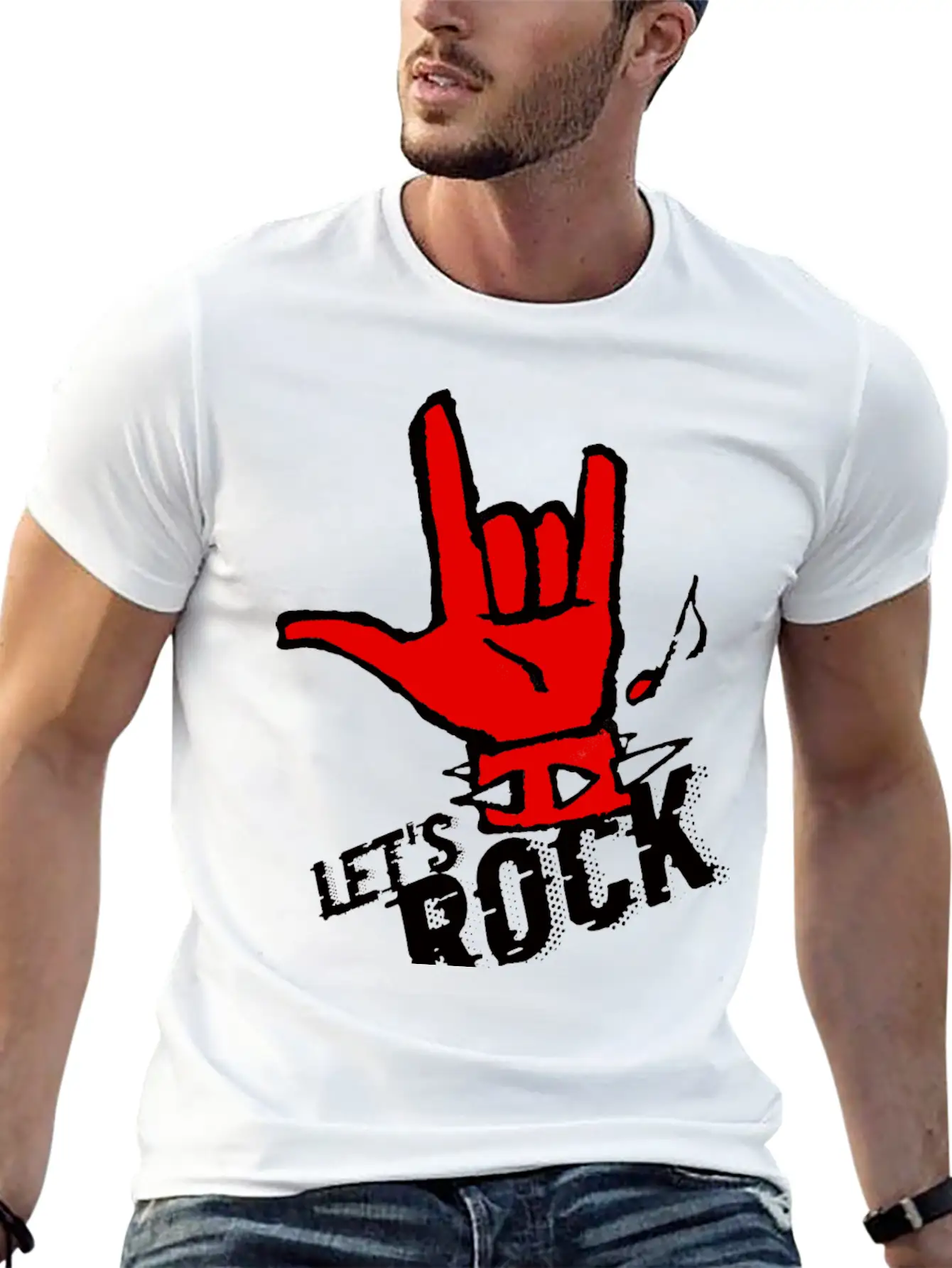 Rock Music Metal Stylish Everyday T-Shirt – Unisex Basic Cotton Tee