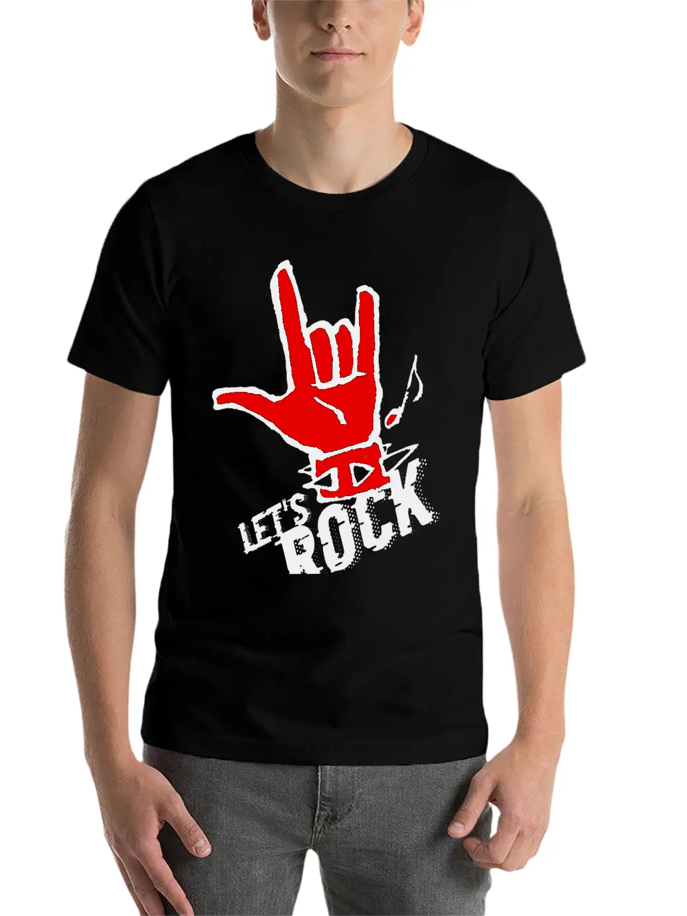 Rock Music Metal Stylish Everyday T-Shirt – Unisex Basic Cotton Tee