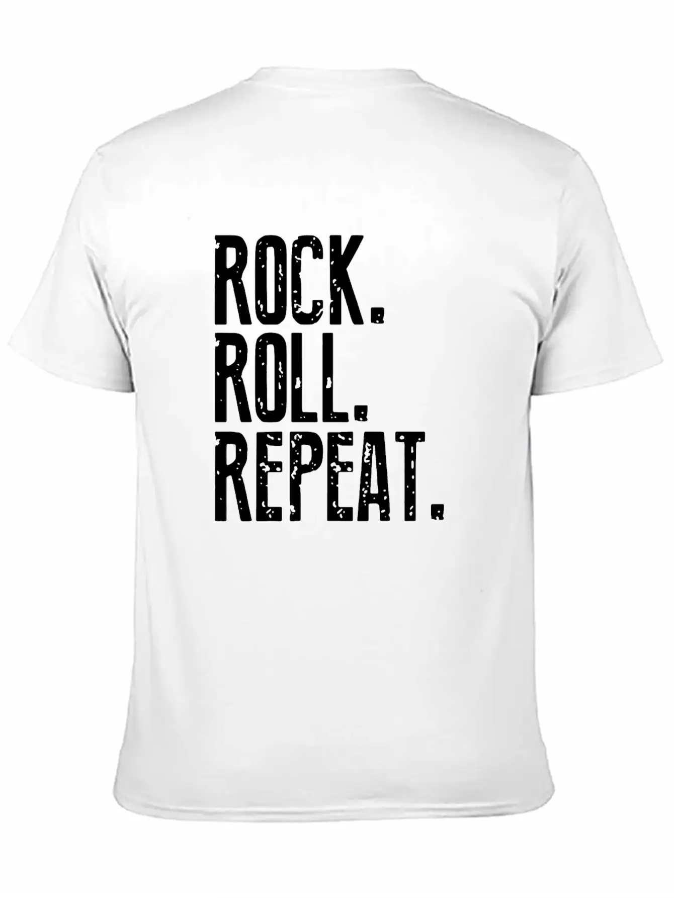 Rock Roll Timeless Short Sleeve Tee – Comfy And Minimalist Design