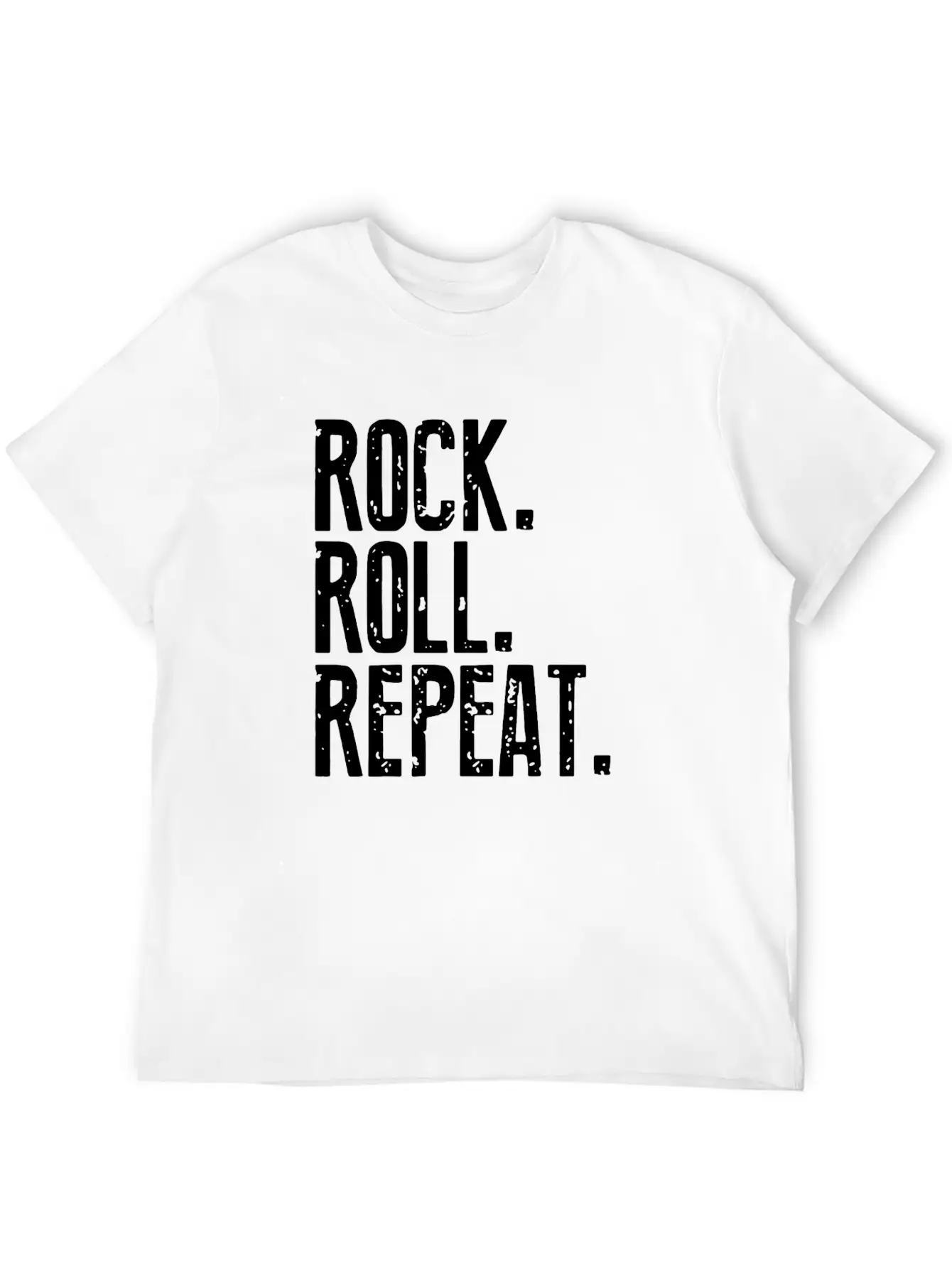 Rock Roll Timeless Short Sleeve Tee – Comfy And Minimalist Design