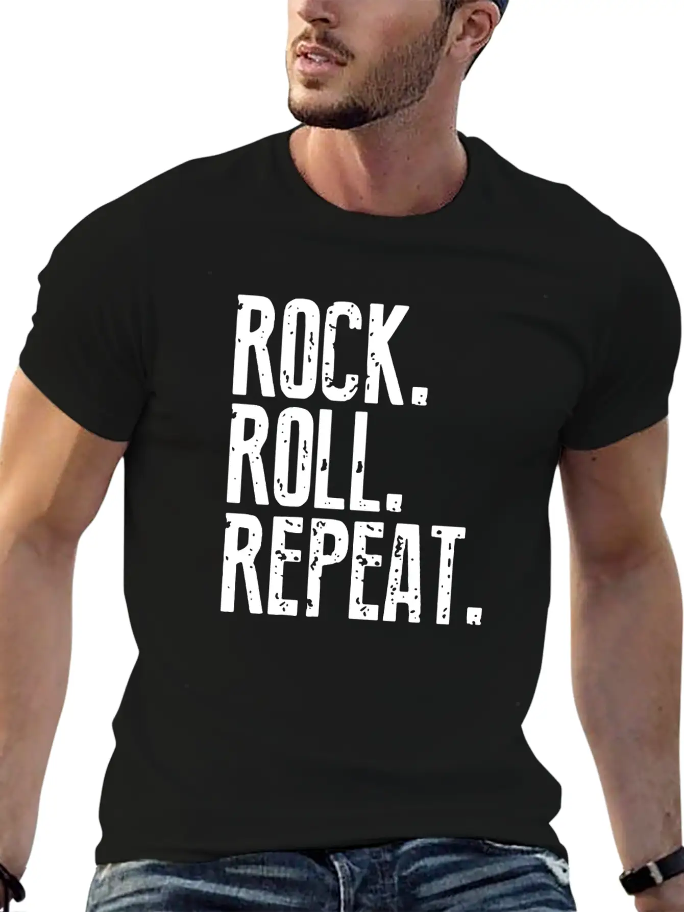 Rock Roll Timeless Short Sleeve Tee – Comfy And Minimalist Design