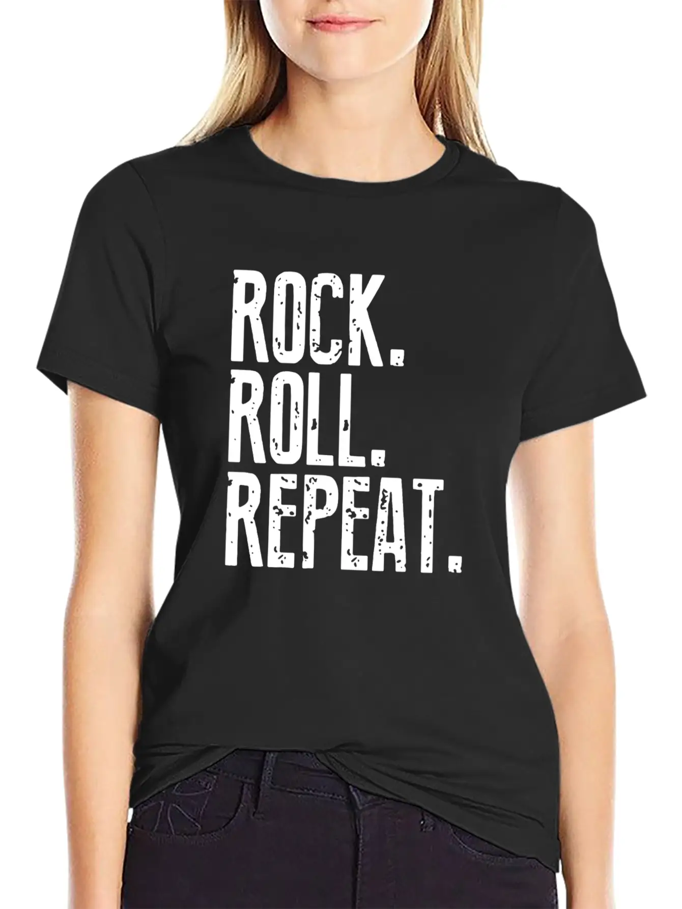 Rock Roll Timeless Short Sleeve Tee – Comfy And Minimalist Design