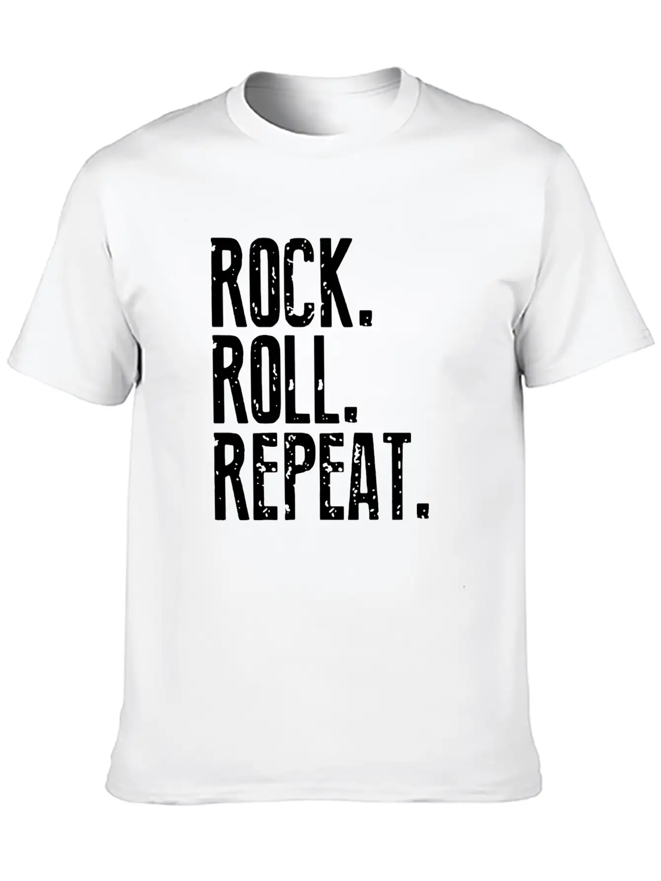 Rock Roll Timeless Short Sleeve Tee – Comfy And Minimalist Design