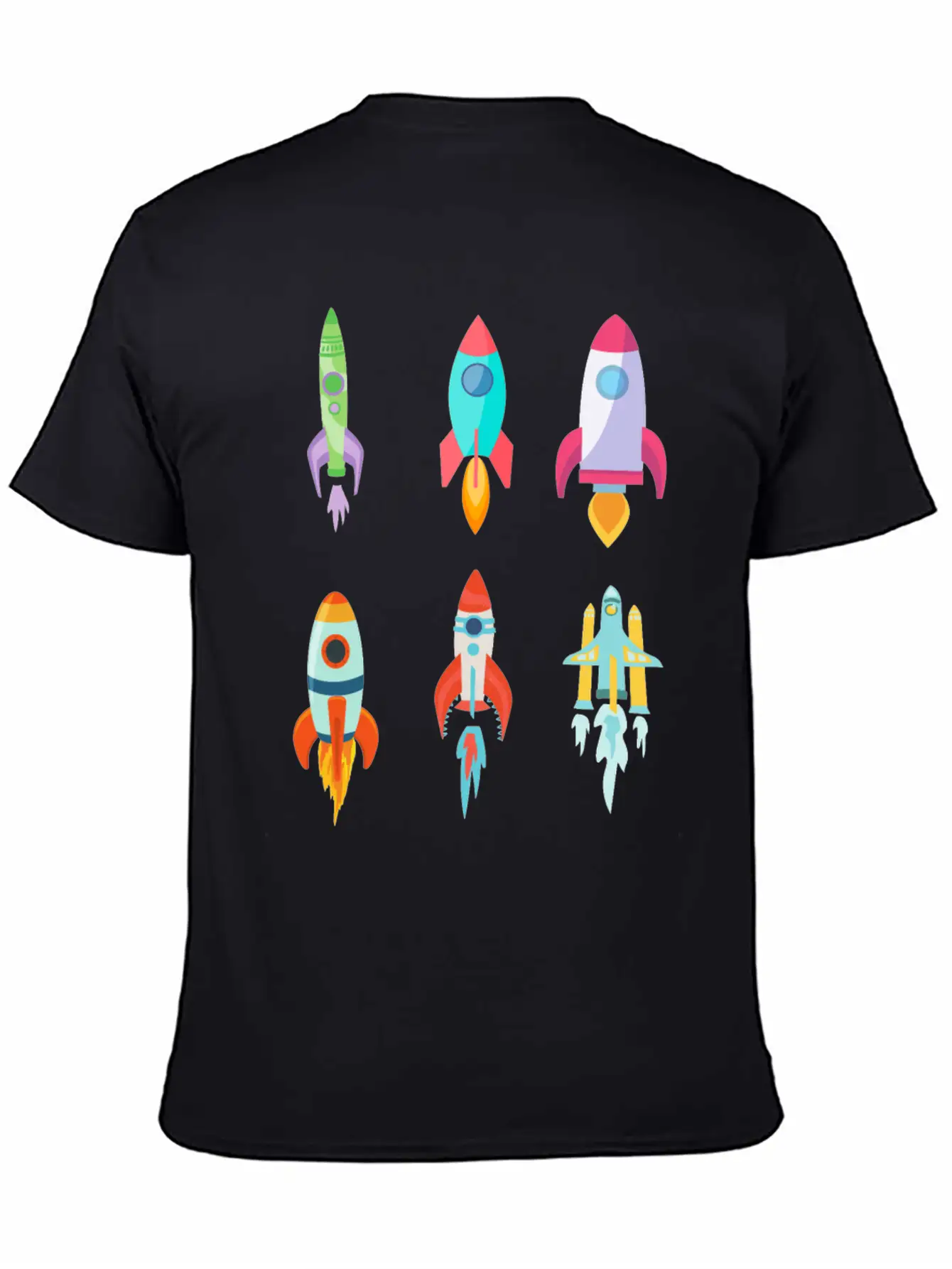 Rockets - Rocket Pack Unisex Casual T-Shirt – Clean Design For Daily Comfort