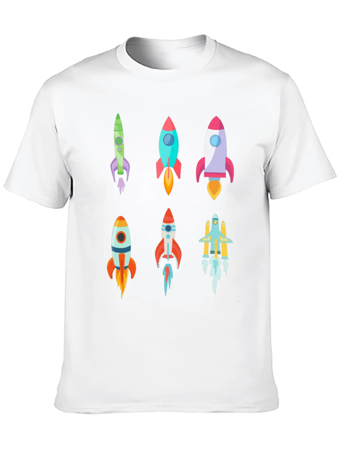 Rockets - Rocket Pack Unisex Casual T-Shirt – Clean Design For Daily Comfort
