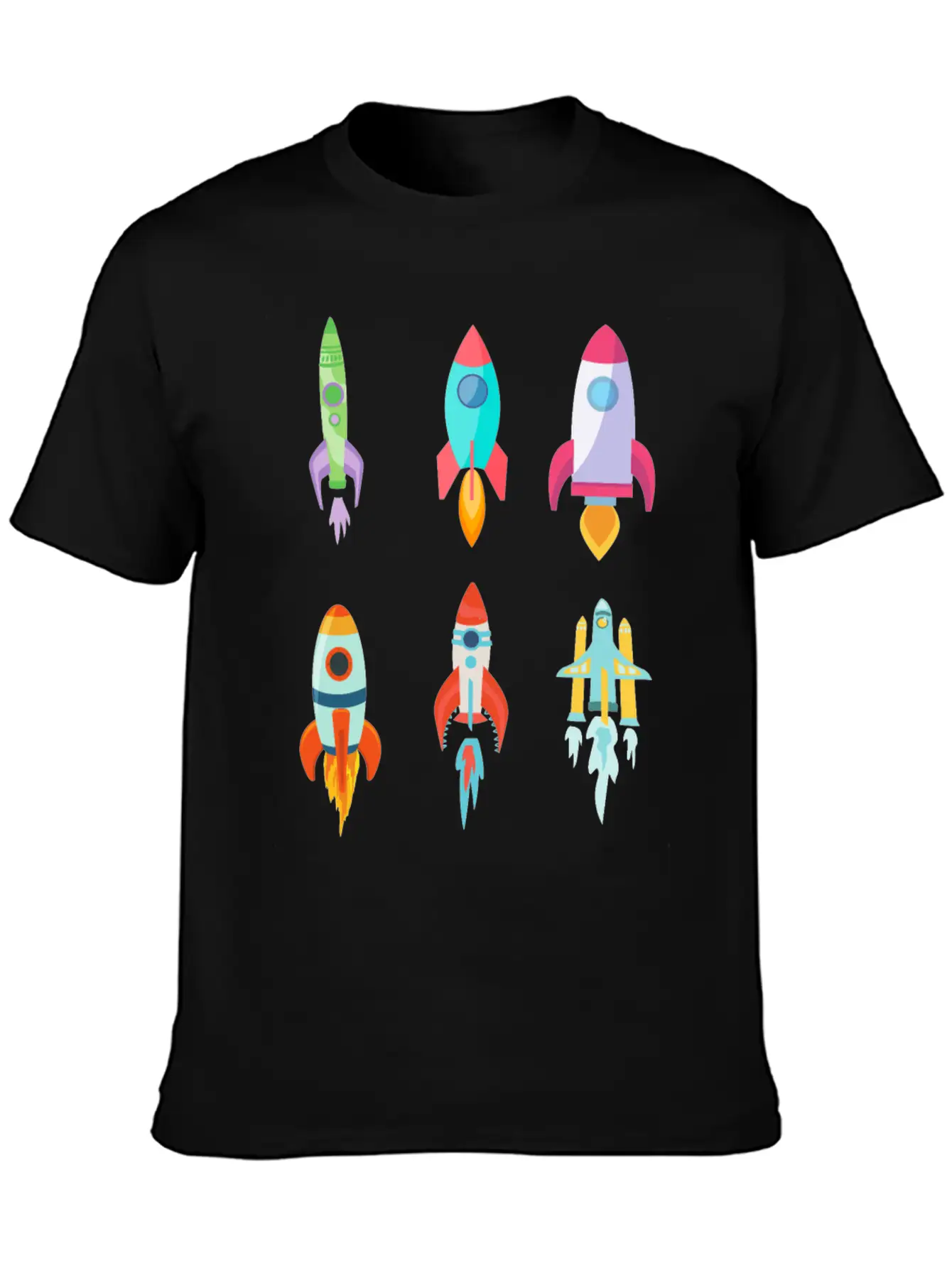 Rockets - Rocket Pack Unisex Casual T-Shirt – Clean Design For Daily Comfort