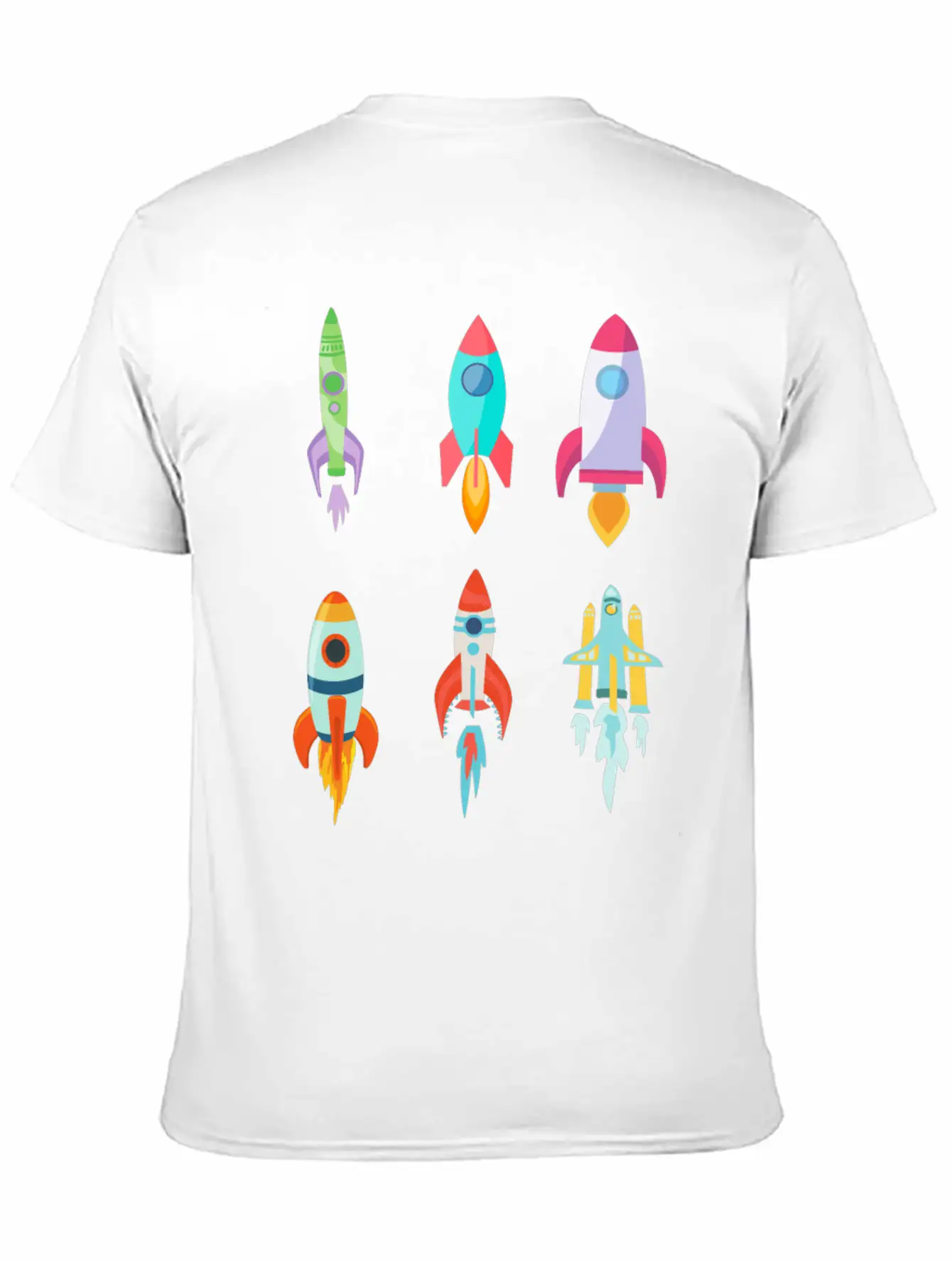 Rockets - Rocket Pack Unisex Casual T-Shirt – Clean Design For Daily Comfort