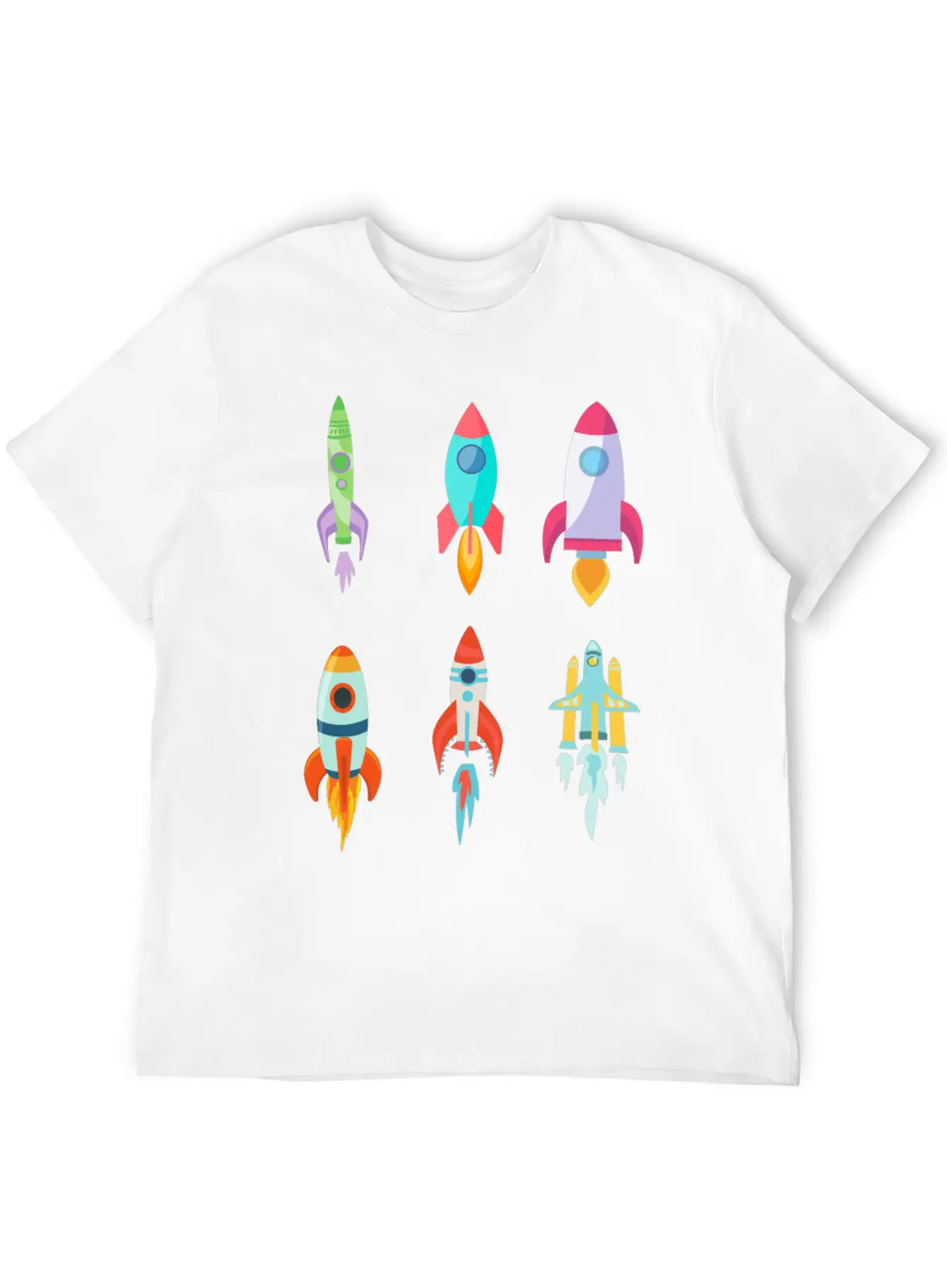 Rockets - Rocket Pack Unisex Casual T-Shirt – Clean Design For Daily Comfort
