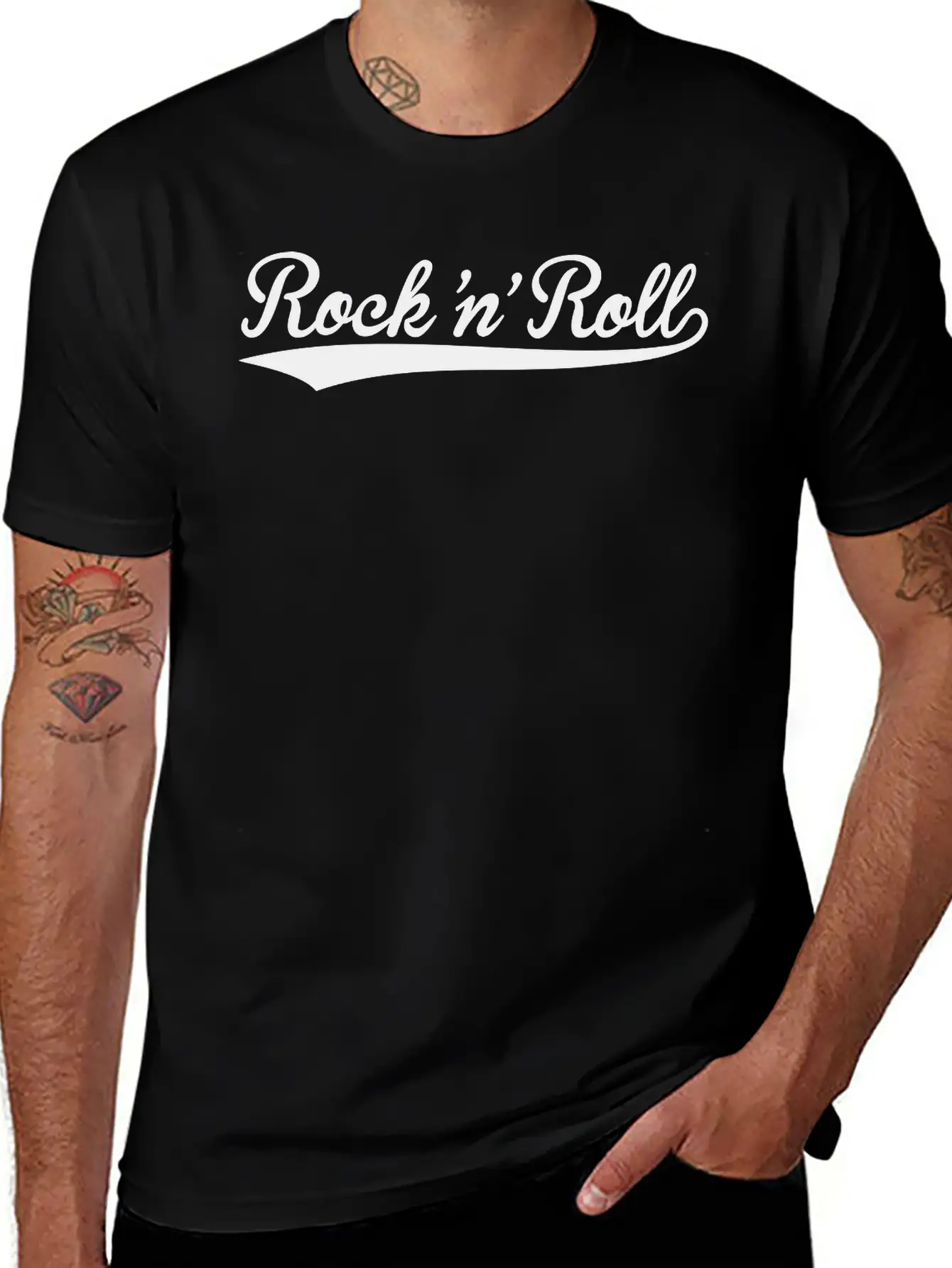 Rock'n'Roll Essential Unisex Summer Tee – Soft Cotton Casual Fit