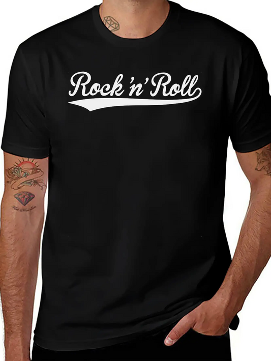 Rock'n'Roll Essential Unisex Summer Tee – Soft Cotton Casual Fit
