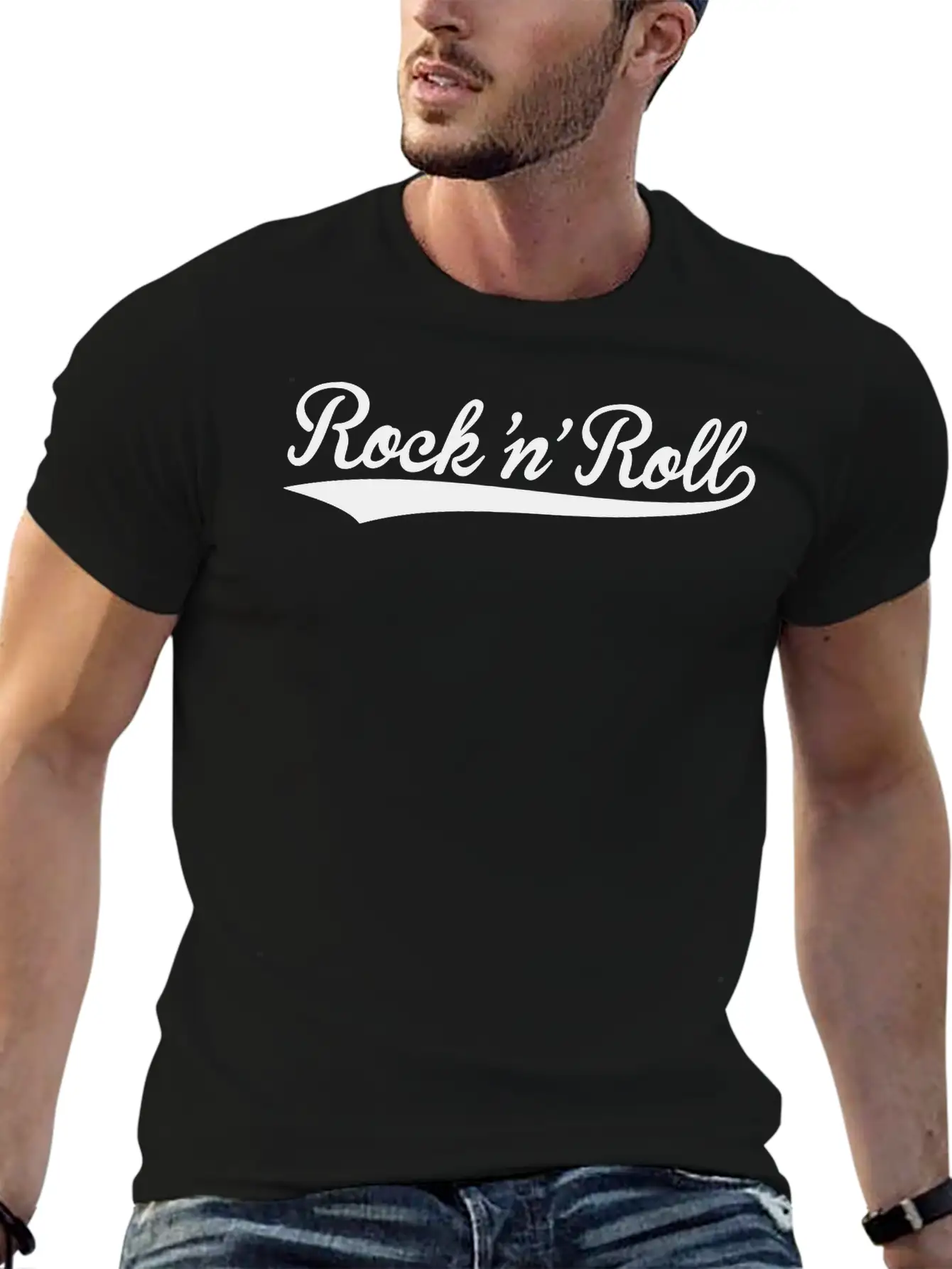 Rock'n'Roll Essential Unisex Summer Tee – Soft Cotton Casual Fit