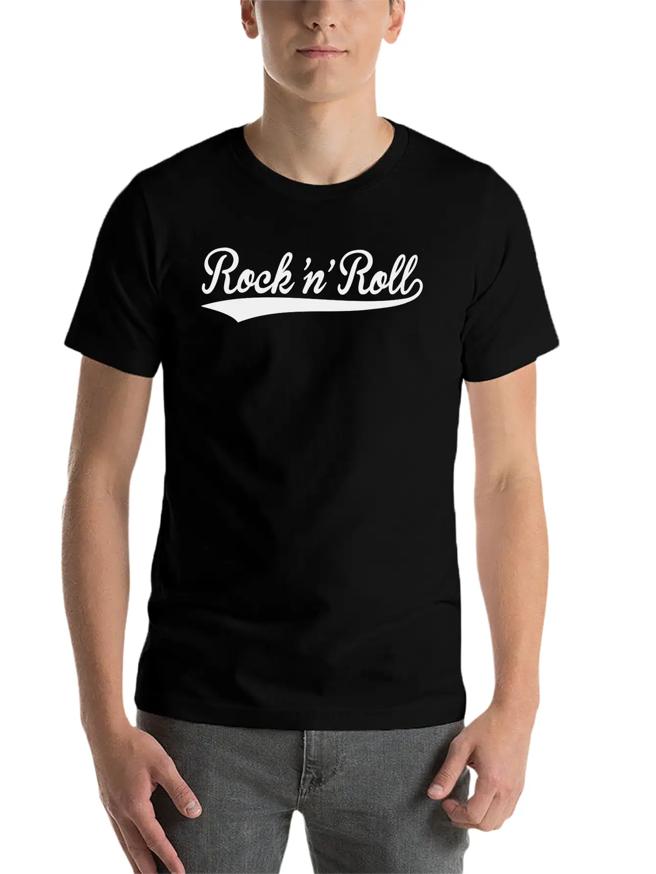 Rock'n'Roll Essential Unisex Summer Tee – Soft Cotton Casual Fit