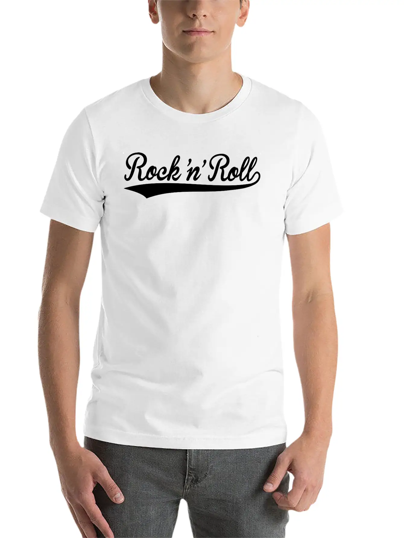 Rock'n'Roll Essential Unisex Summer Tee – Soft Cotton Casual Fit