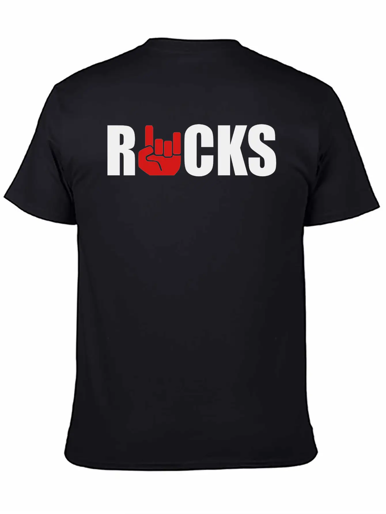 Rocks Essential Unisex Summer Tee – Soft Cotton Casual Fit