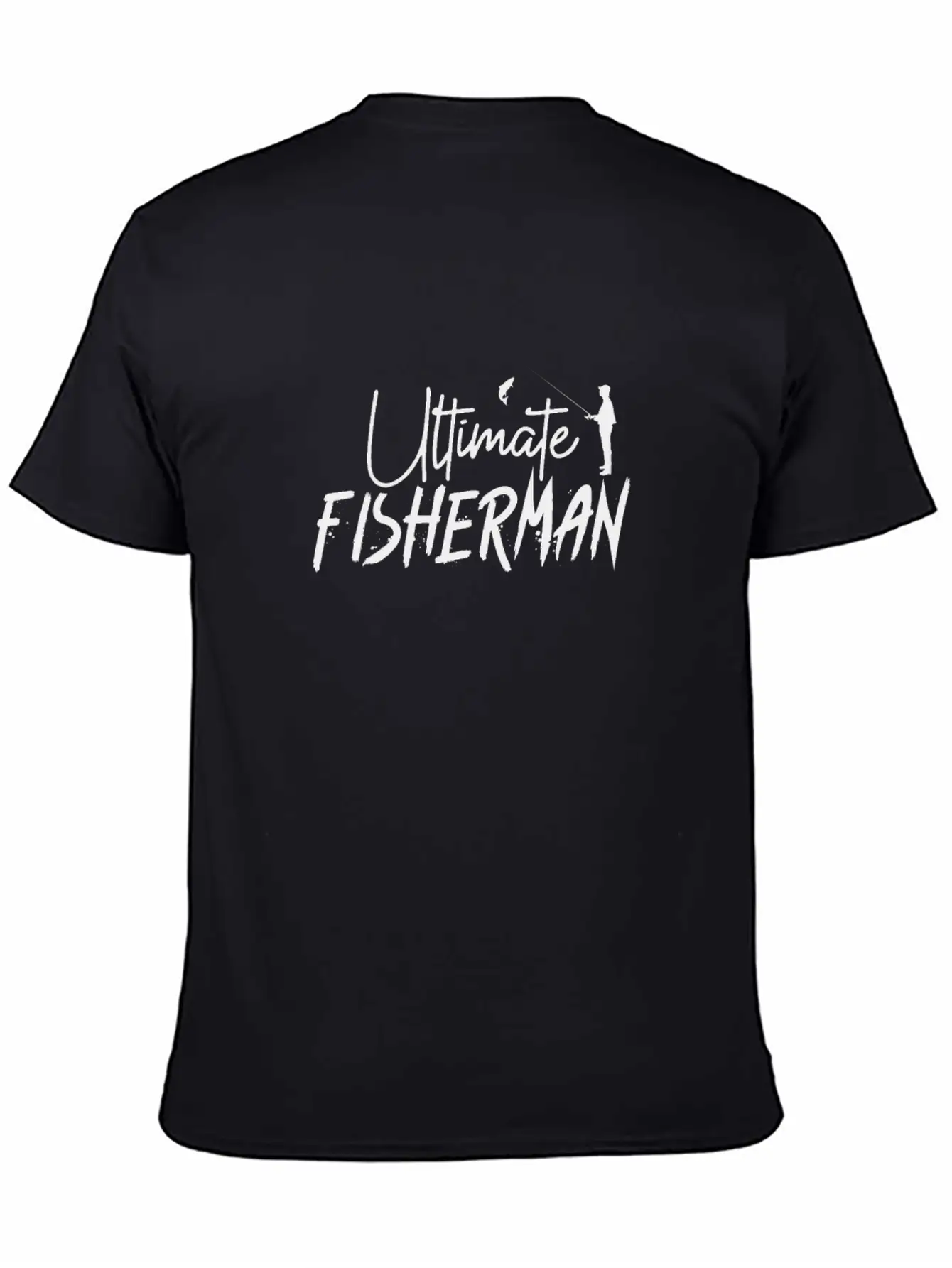 Rod Fish Hook Fisher Fisherman Fishing Stylish Everyday T-Shirt – Unisex Basic Cotton Tee