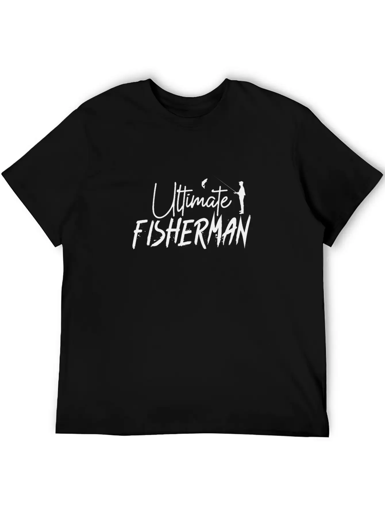 Rod Fish Hook Fisher Fisherman Fishing Stylish Everyday T-Shirt – Unisex Basic Cotton Tee