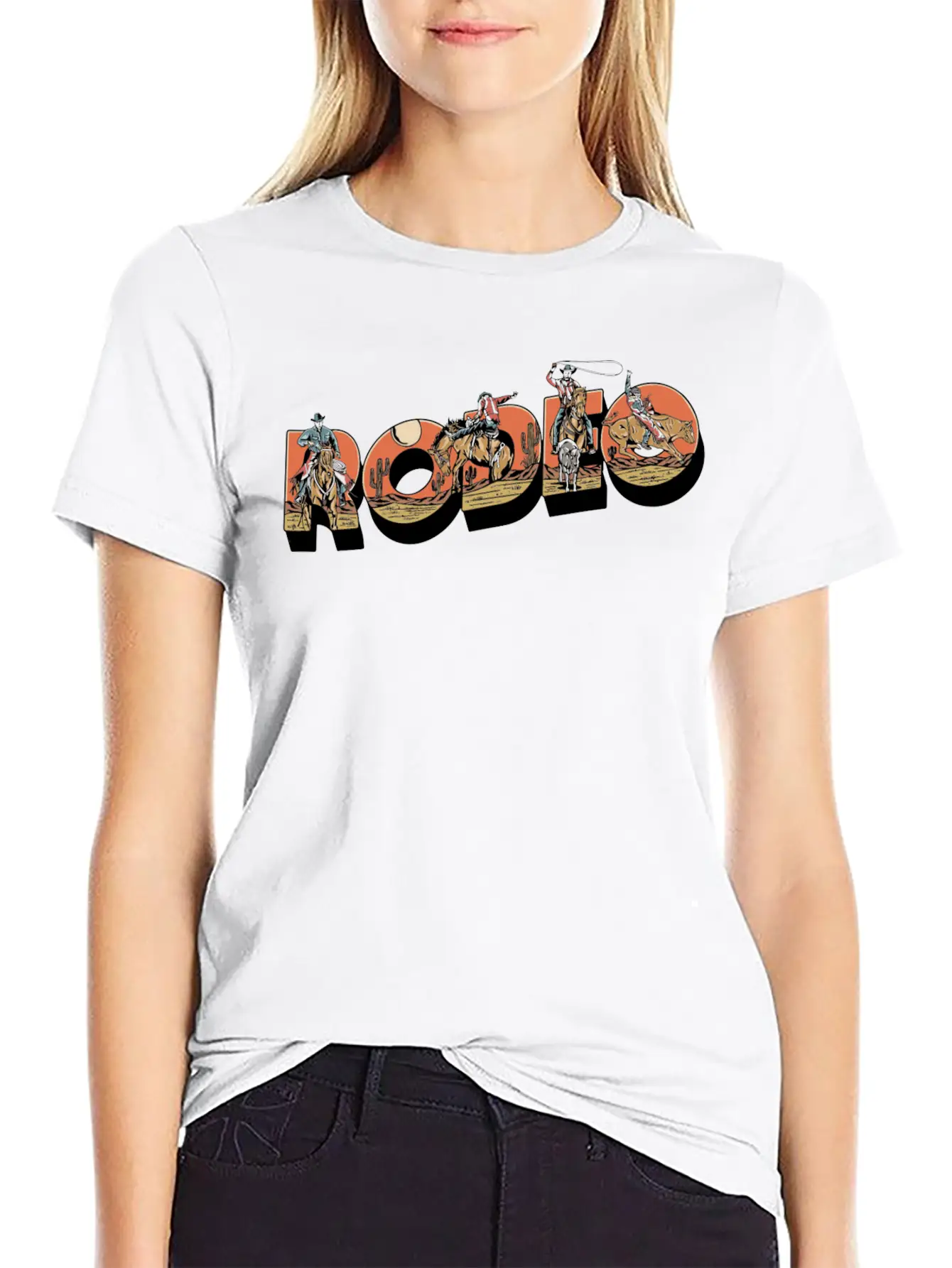 RODEOO Txt Classic T-Shirt Comfortable Minimalist Graphic Tee – Summer Style Essential