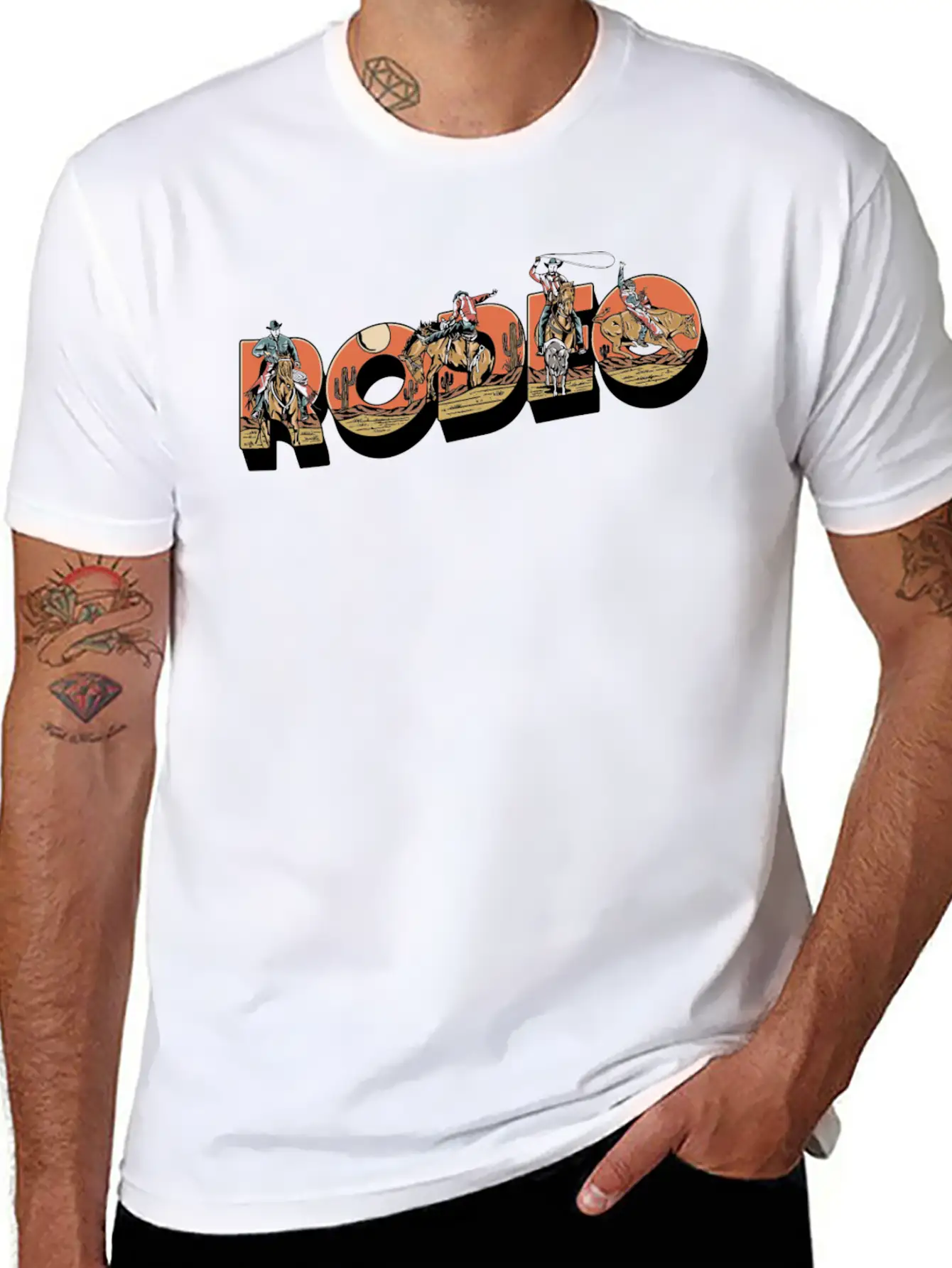 RODEOO Txt Classic T-Shirt Comfortable Minimalist Graphic Tee – Summer Style Essential