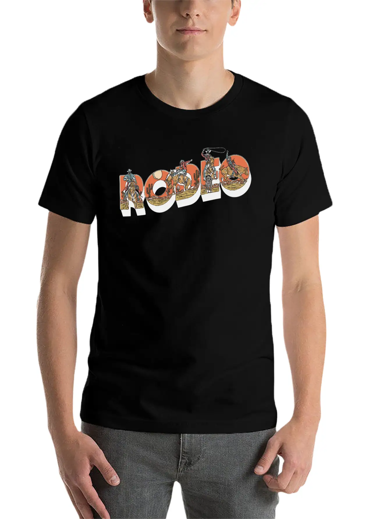 RODEOO Txt Classic T-Shirt Comfortable Minimalist Graphic Tee – Summer Style Essential
