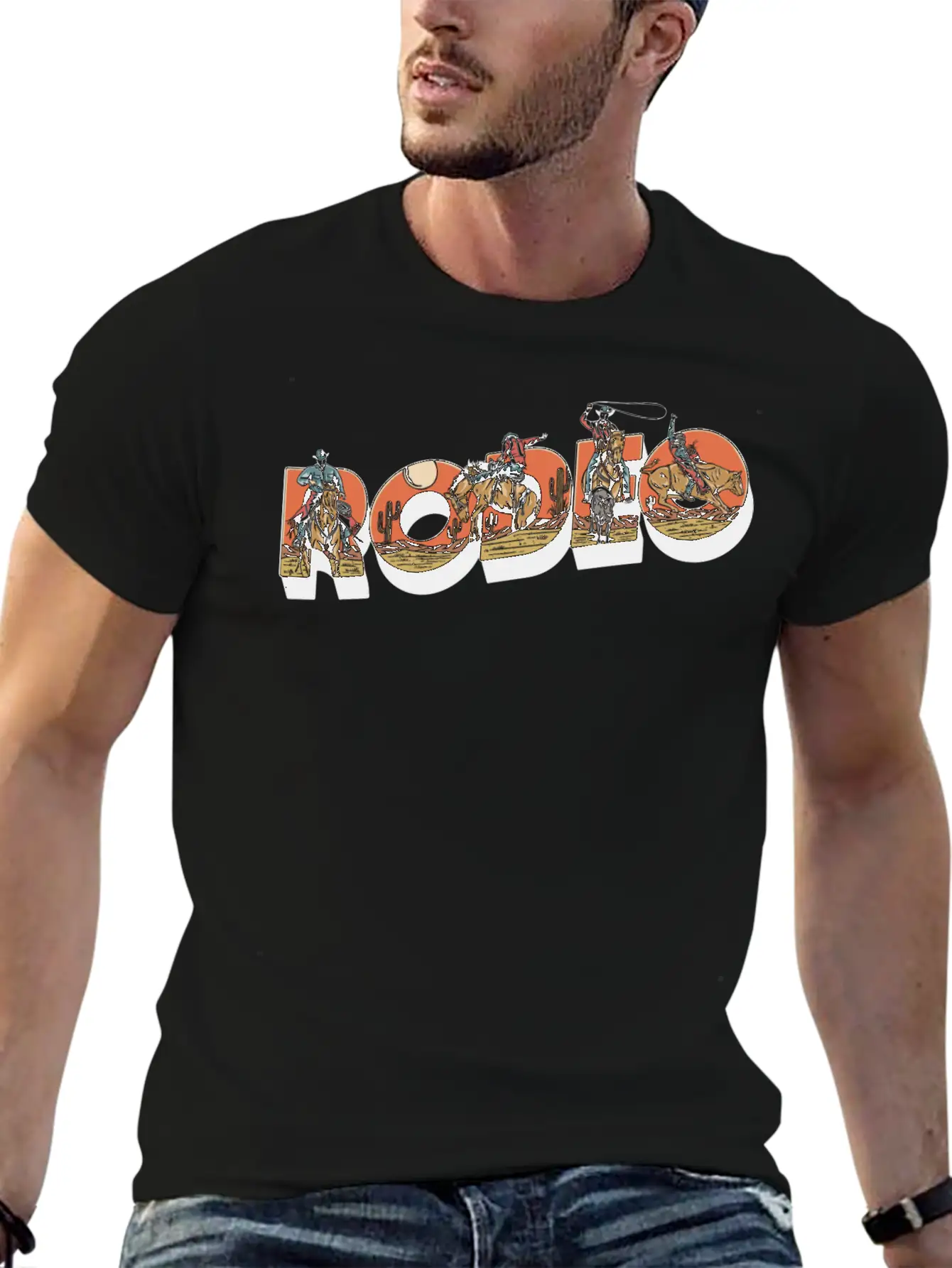 RODEOO Txt Classic T-Shirt Comfortable Minimalist Graphic Tee – Summer Style Essential