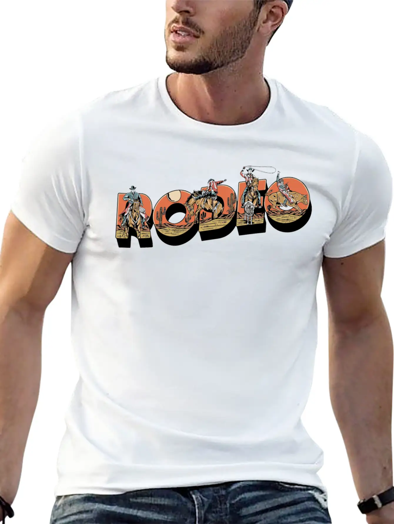 RODEOO Txt Classic T-Shirt Comfortable Minimalist Graphic Tee – Summer Style Essential