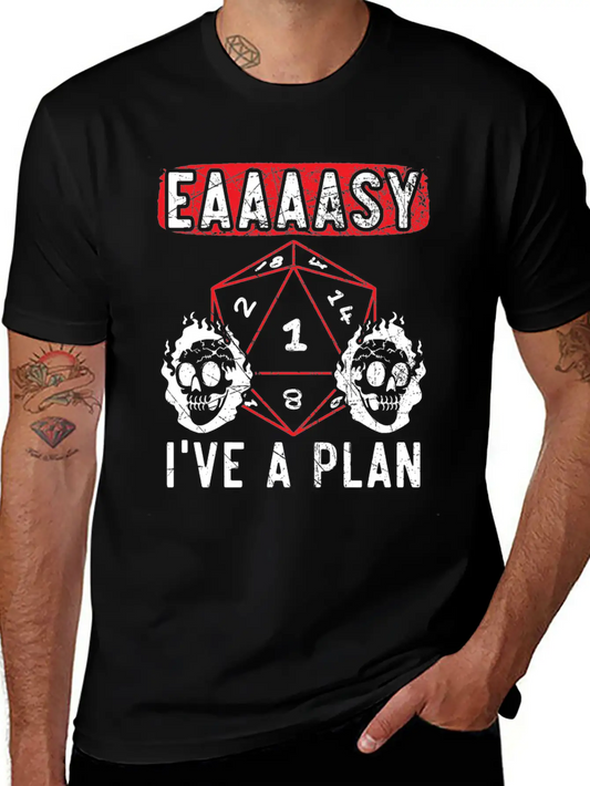 Role Playing Game Video Game Player Gamer Gaming Unisex Short Sleeve Soft Cotton T-Shirt – Casual Everyday Wear