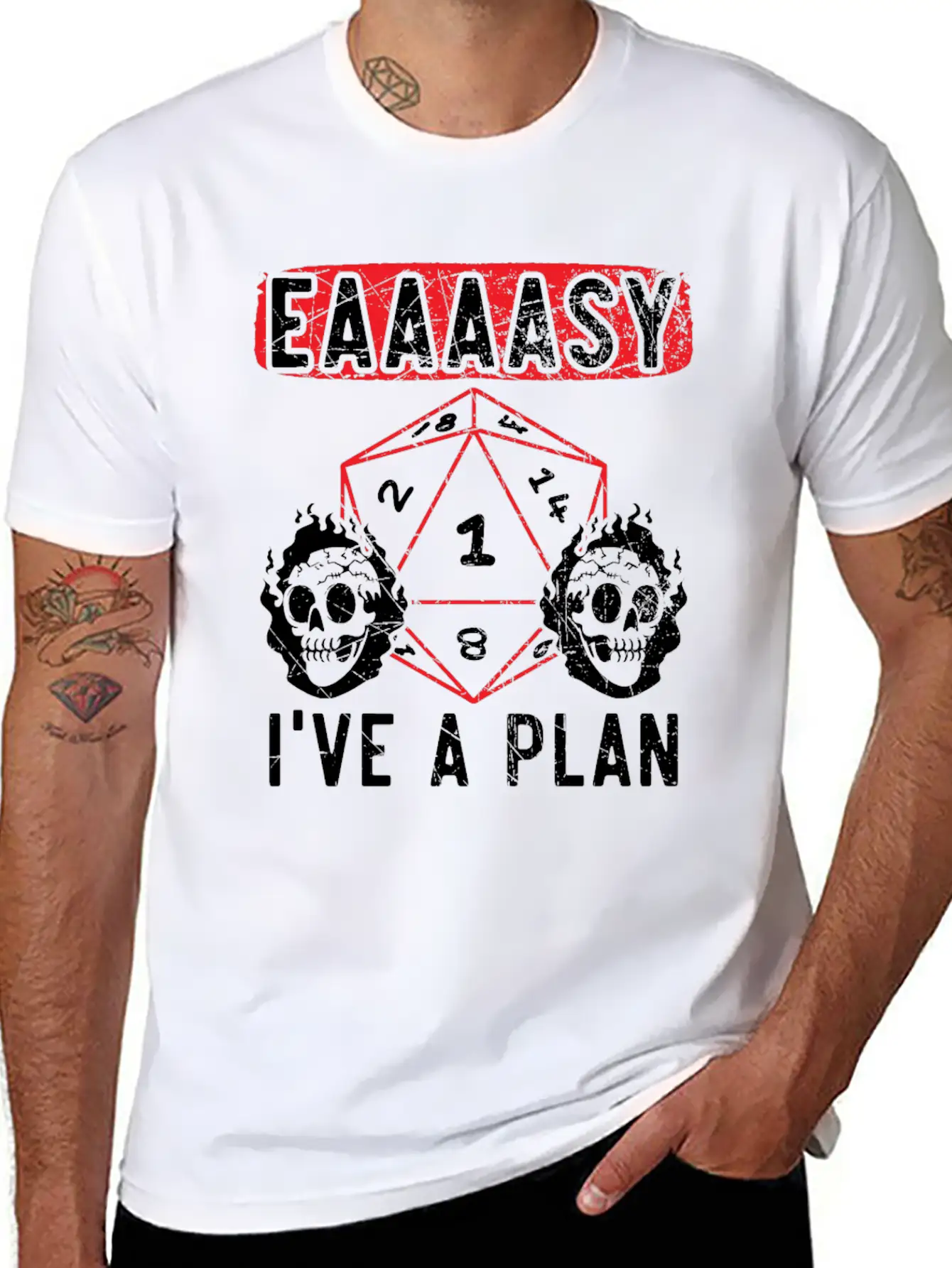Role Playing Game Video Game Player Gamer Gaming Unisex Short Sleeve Soft Cotton T-Shirt – Casual Everyday Wear