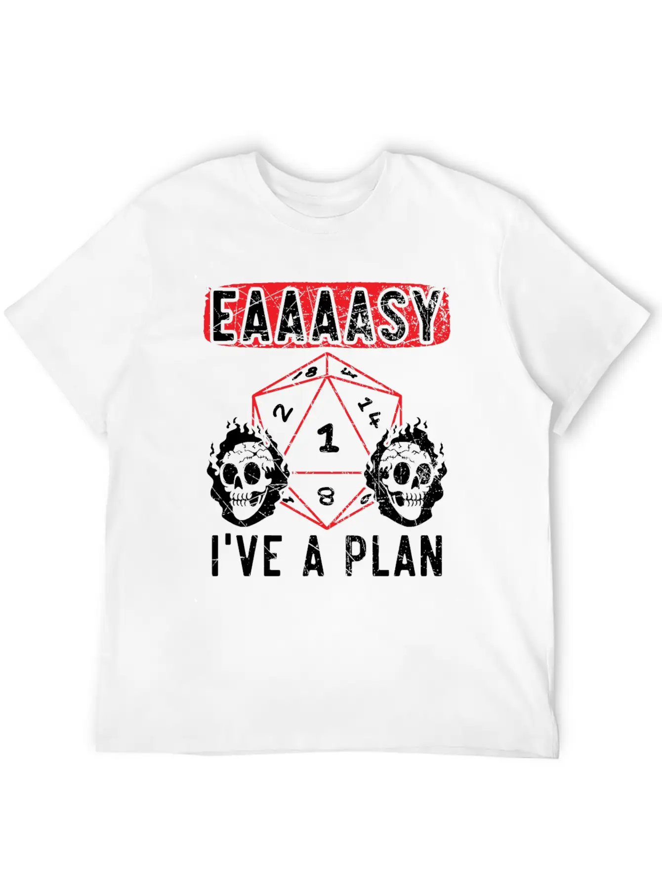 Role Playing Game Video Game Player Gamer Gaming Unisex Short Sleeve Soft Cotton T-Shirt – Casual Everyday Wear