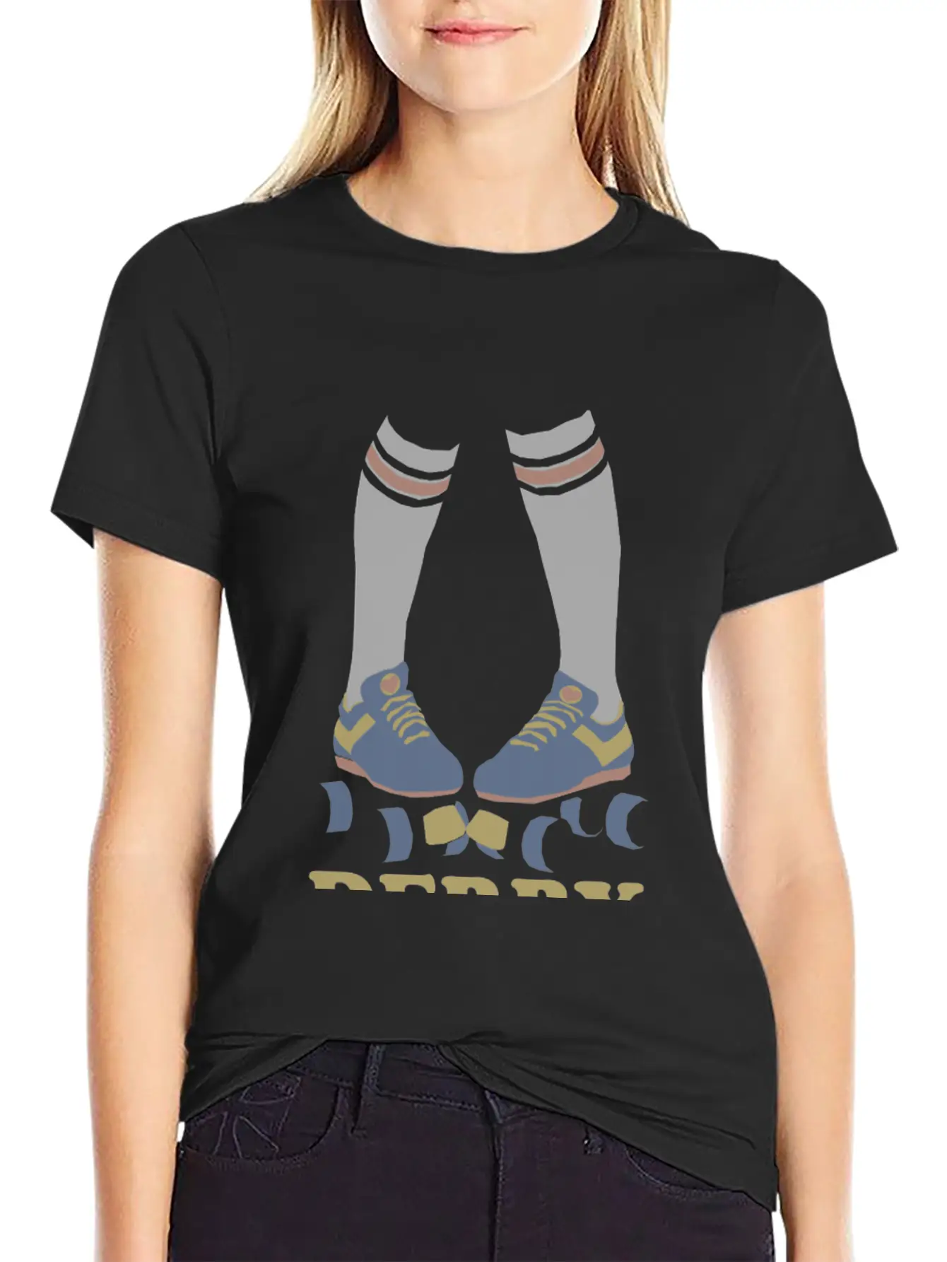 Roller Derby Stylish Everyday T-Shirt – Unisex Basic Cotton Tee