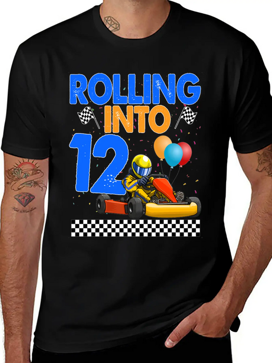 Rolling Into 12 Kart Racer Timeless Short Sleeve Tee – Comfy And Minimalist Design