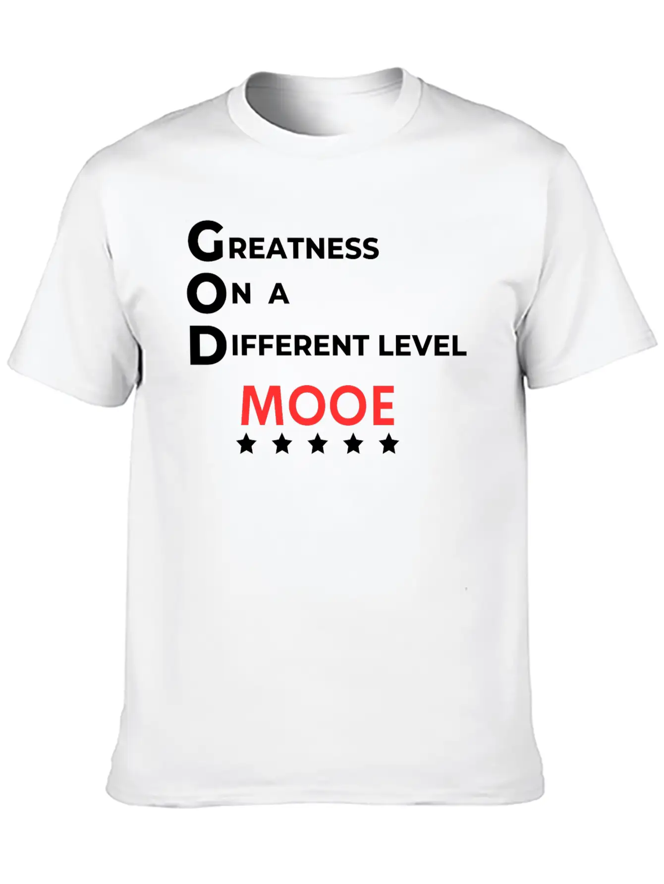 Roman Reigns - Greatness On A Different Level Mood Timeless Short Sleeve Tee – Comfy And Minimalist Design