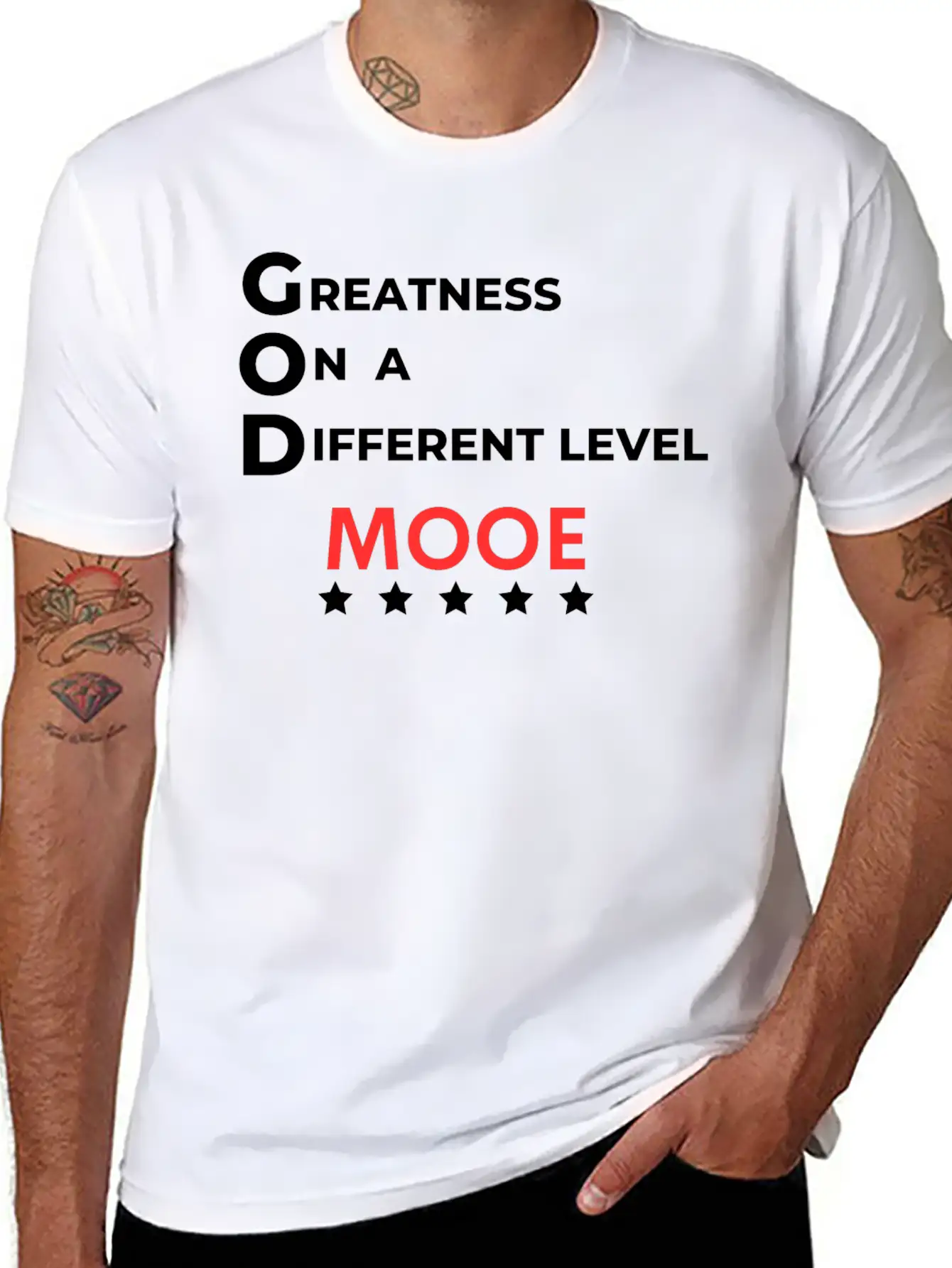 Roman Reigns - Greatness On A Different Level Mood Timeless Short Sleeve Tee – Comfy And Minimalist Design