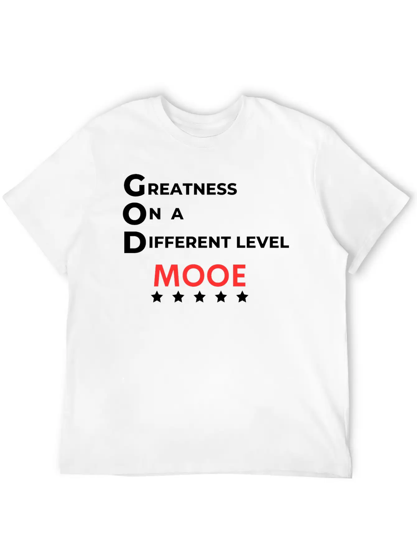 Roman Reigns - Greatness On A Different Level Mood Timeless Short Sleeve Tee – Comfy And Minimalist Design