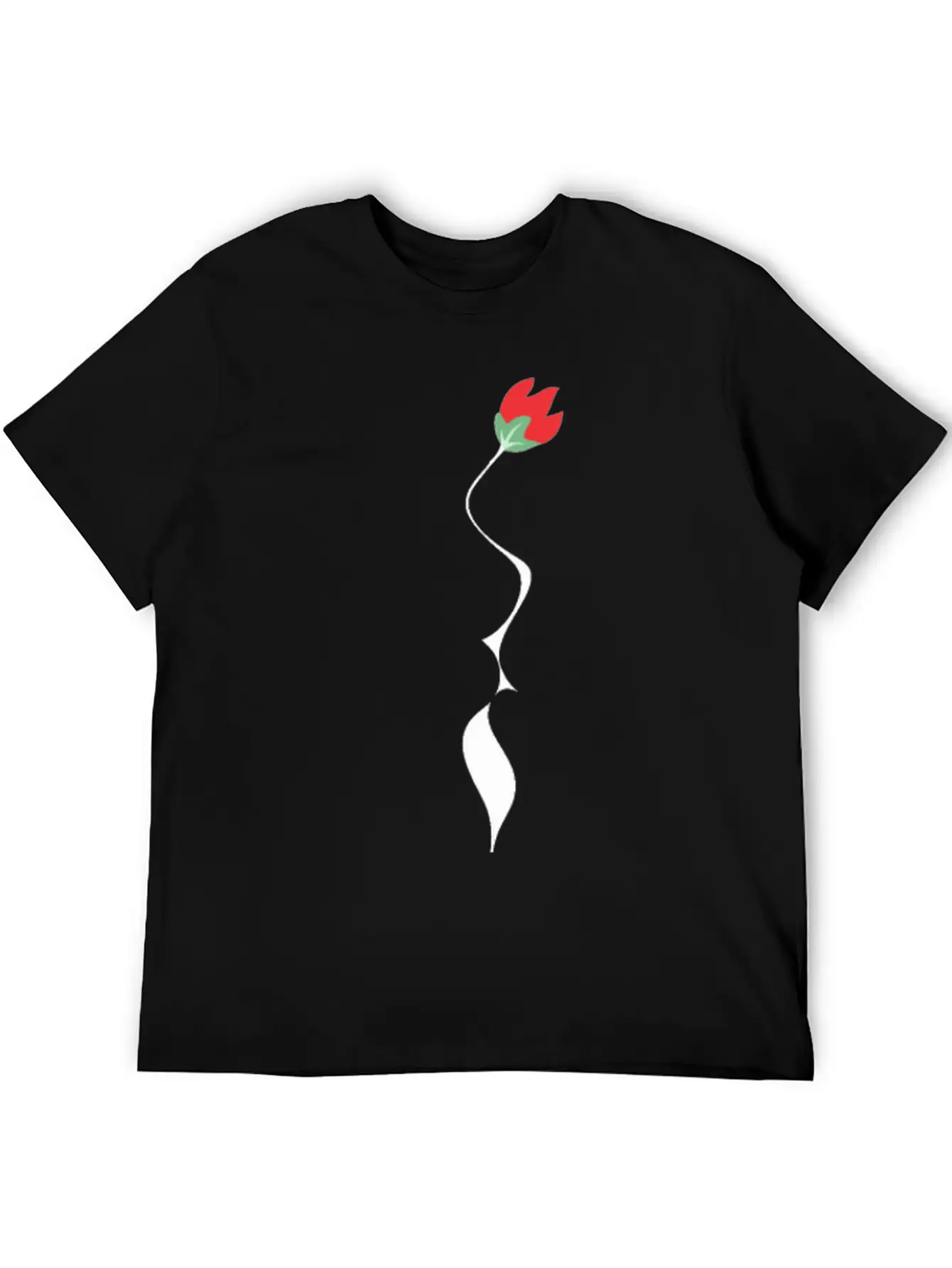 ROSES KISS Valentine Basic Graphic T-Shirt – Daily Comfort In Soft Cotton