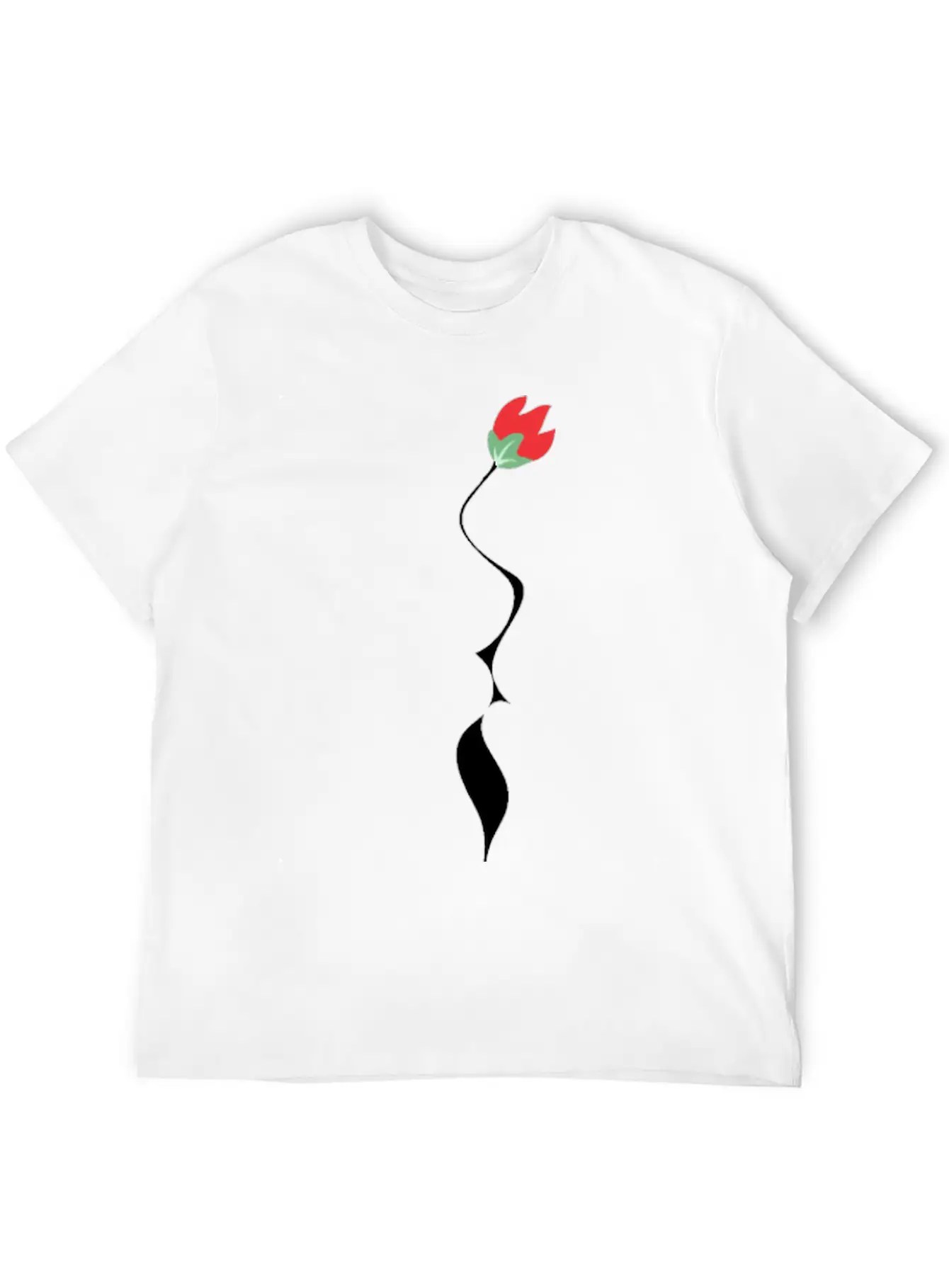 ROSES KISS Valentine Basic Graphic T-Shirt – Daily Comfort In Soft Cotton
