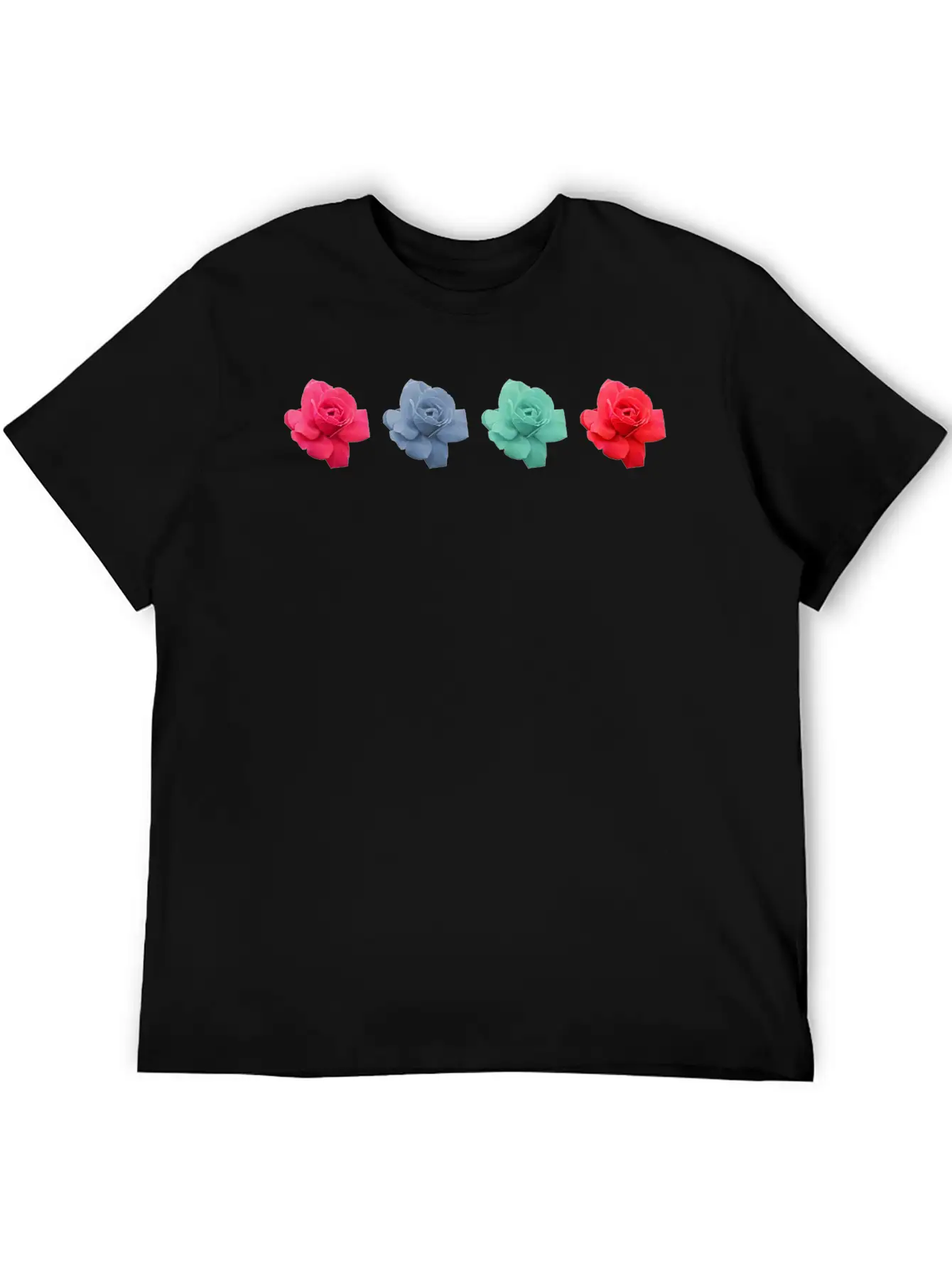 Roses Rosen Flowers Blumen Garden Garten Timeless Short Sleeve Tee – Comfy And Minimalist Design
