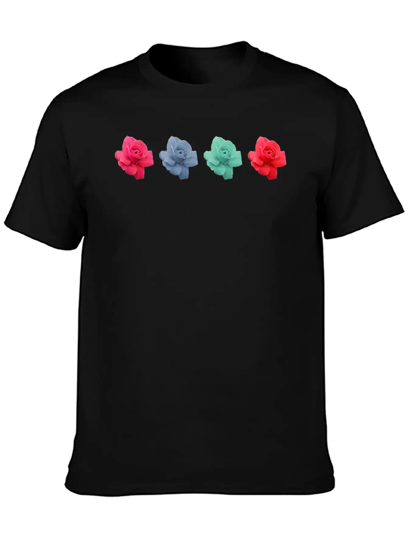 Roses Rosen Flowers Blumen Garden Garten Timeless Short Sleeve Tee – Comfy And Minimalist Design