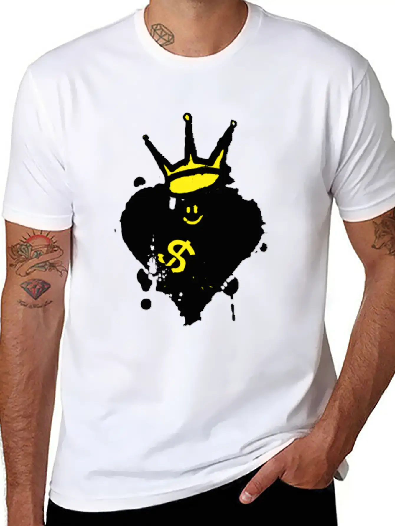Royal Drip Stylish Everyday T-Shirt – Unisex Basic Cotton Tee