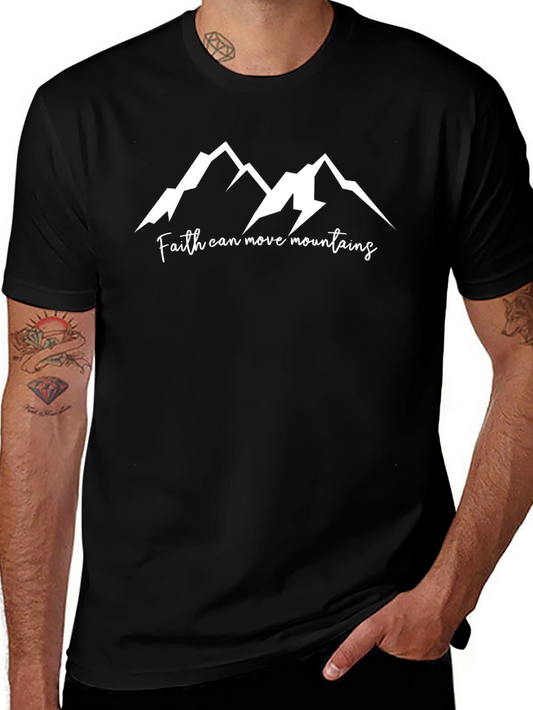 Faith Can Move Mountains Graphic Tee