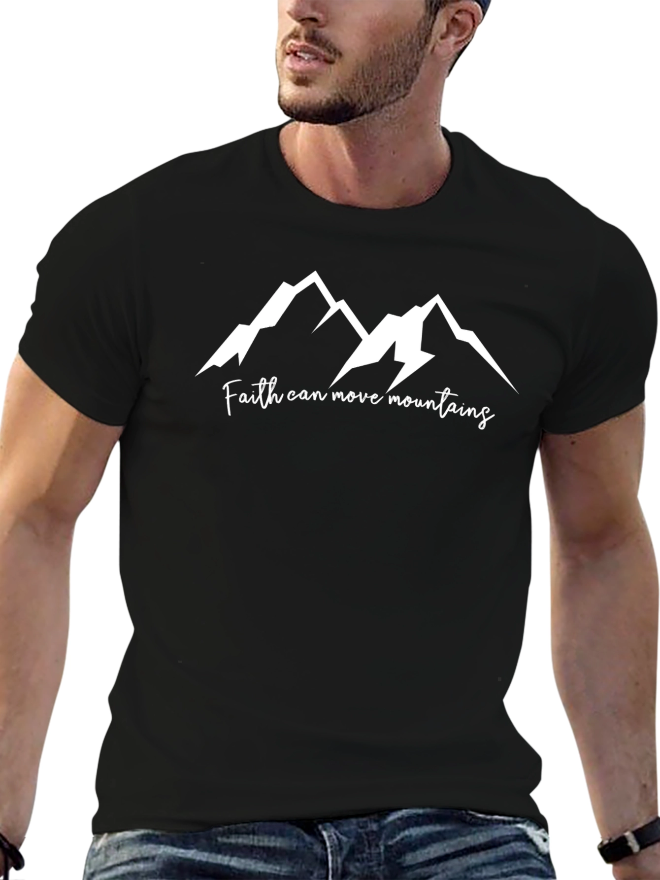 Faith Can Move Mountains Graphic Tee