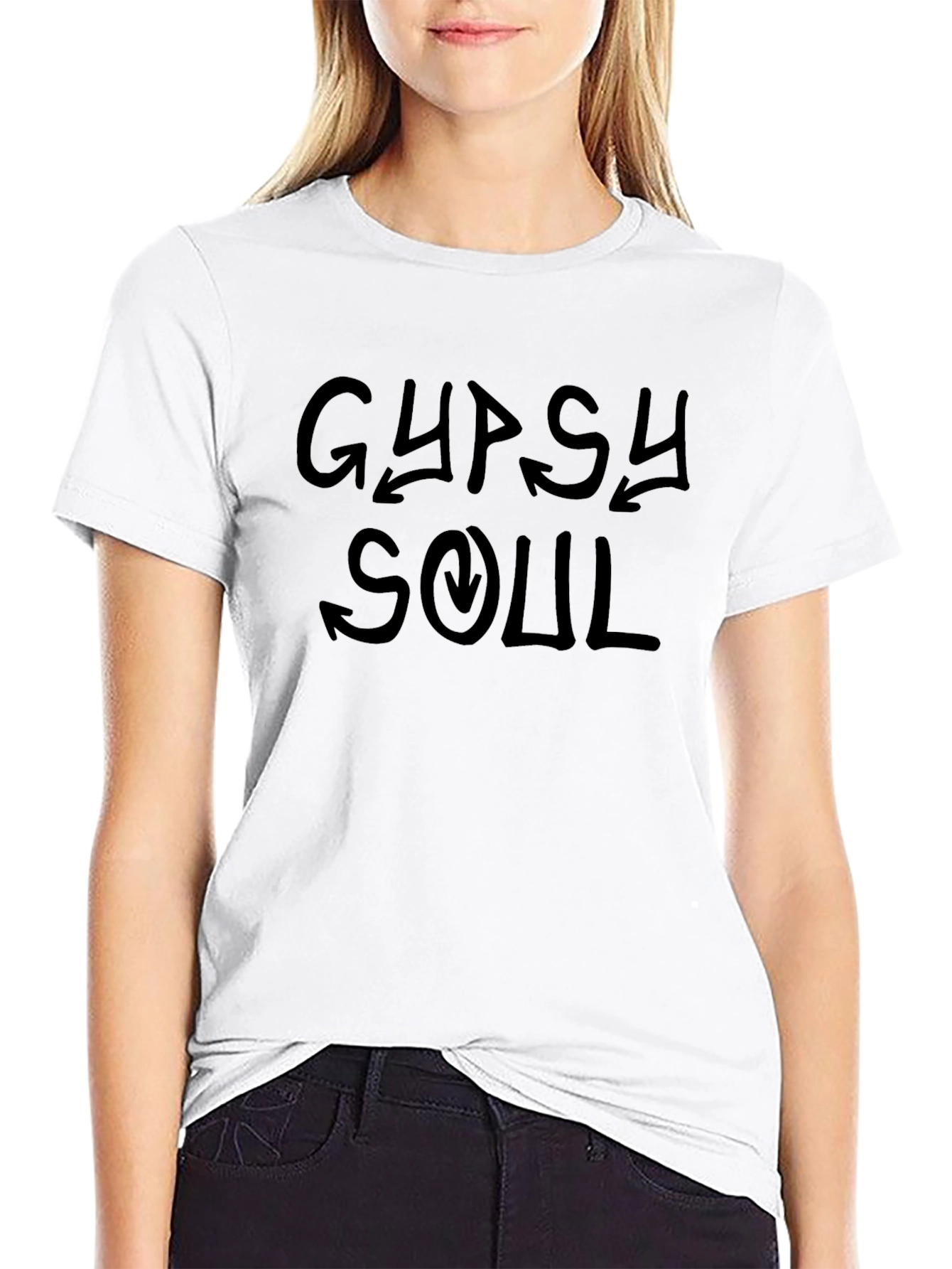 Gypsy Soul Black Graphic Tee