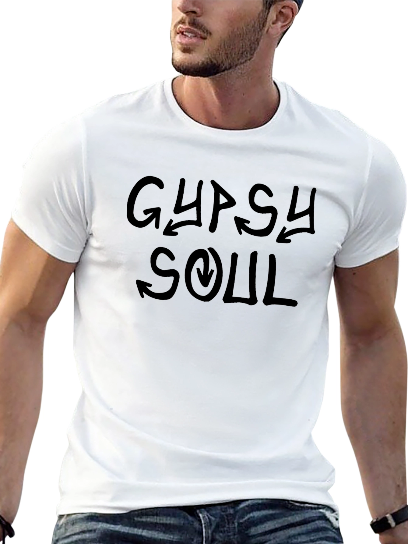 Gypsy Soul Black Graphic Tee