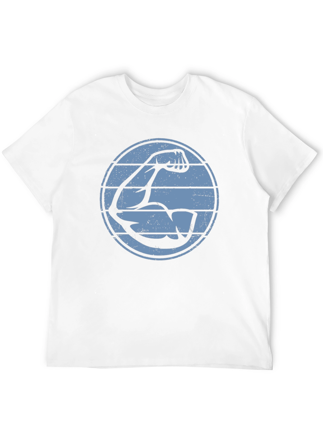 Muscle Arm Graphic T-Shirt - Black