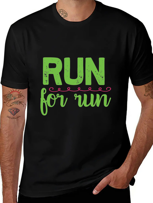 Run For Run Basic Graphic T-Shirt – Daily Comfort In Soft Cotton