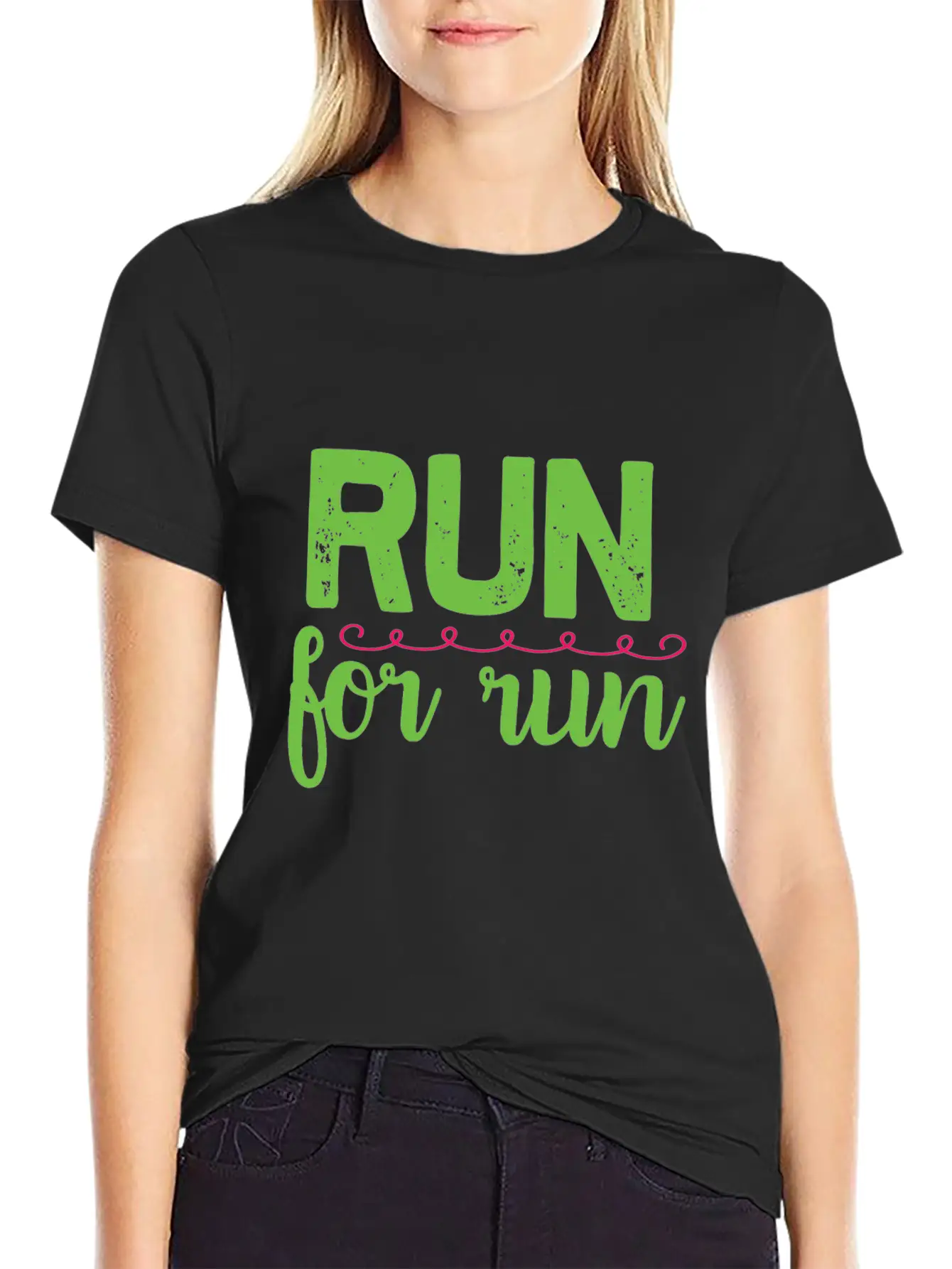 Run For Run Basic Graphic T-Shirt – Daily Comfort In Soft Cotton