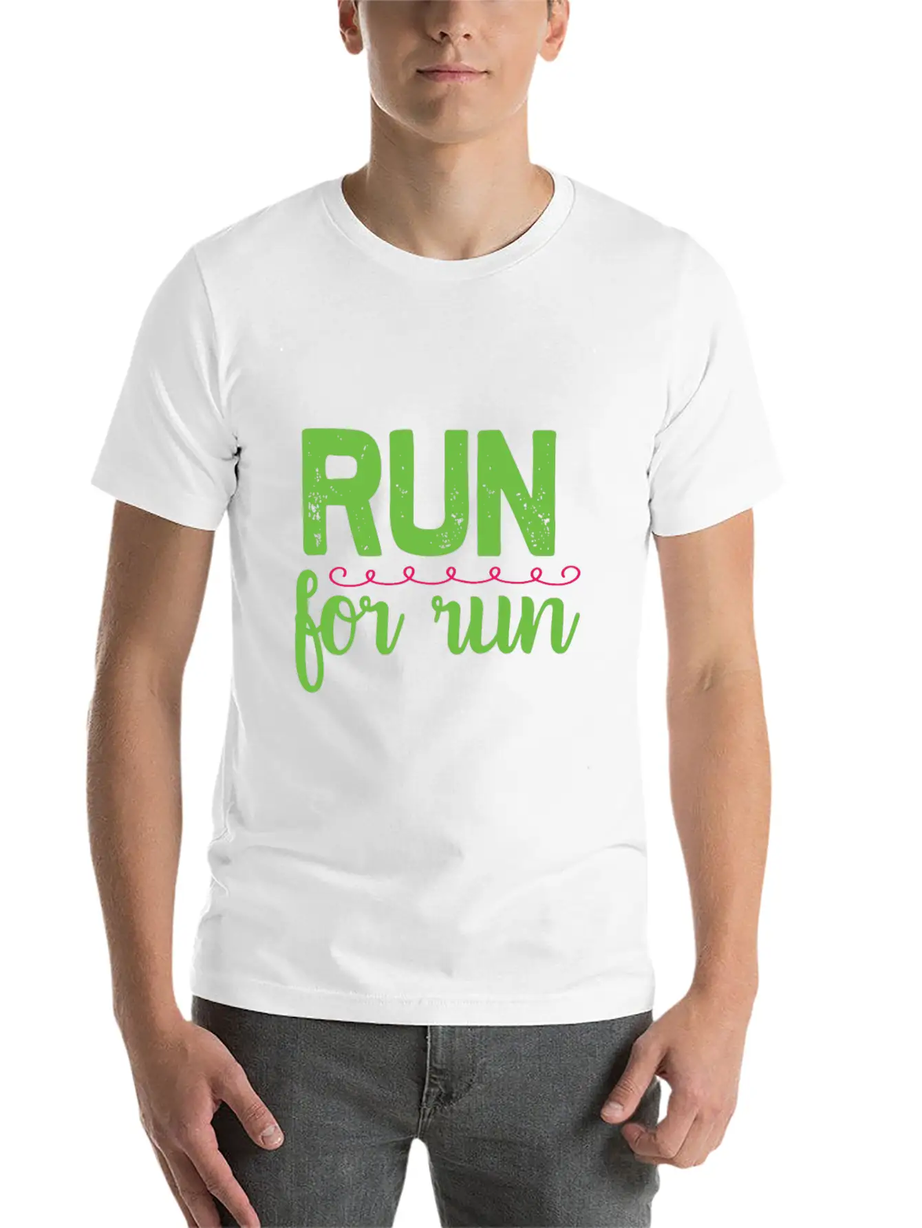 Run For Run Basic Graphic T-Shirt – Daily Comfort In Soft Cotton