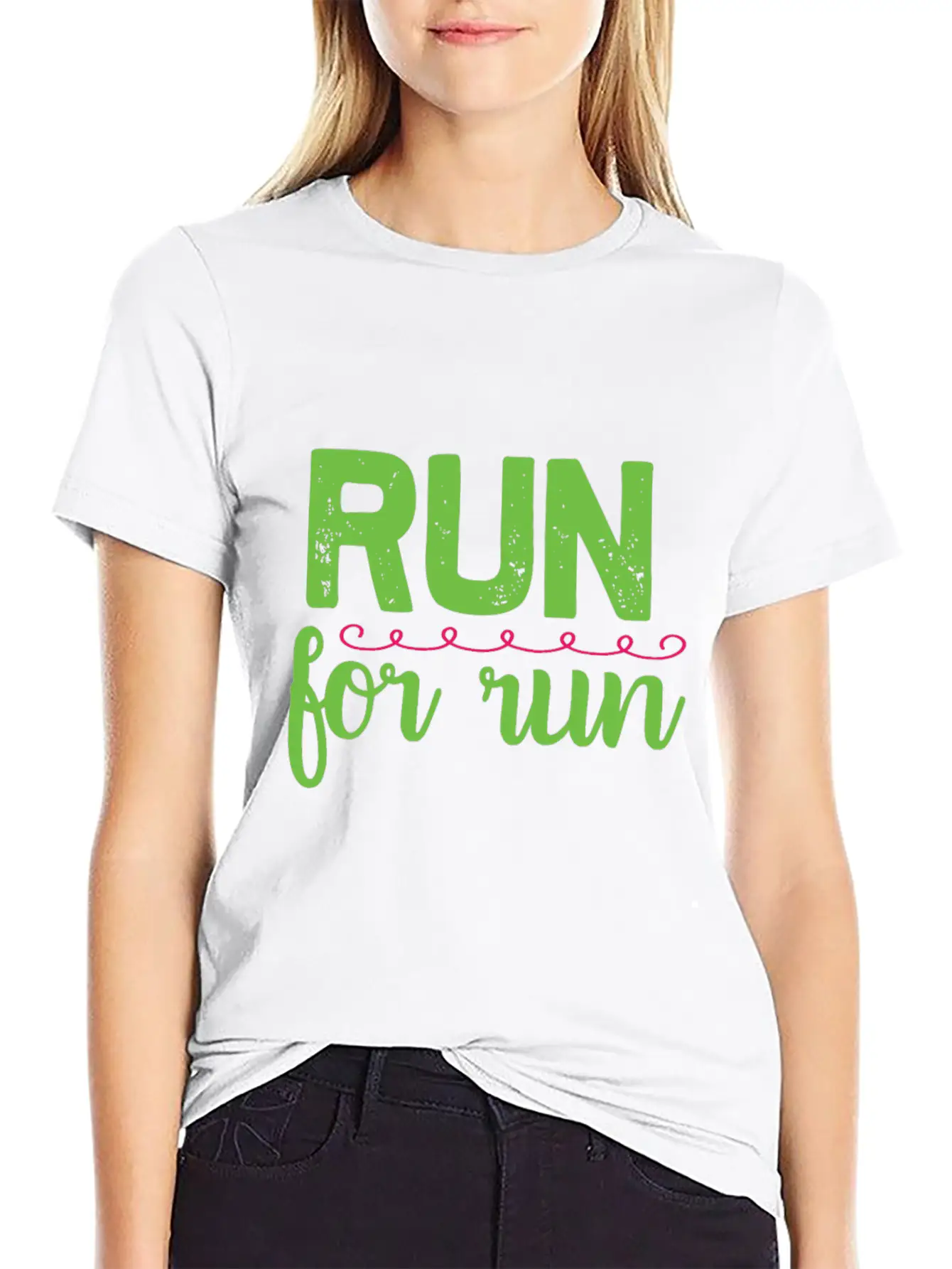 Run For Run Basic Graphic T-Shirt – Daily Comfort In Soft Cotton