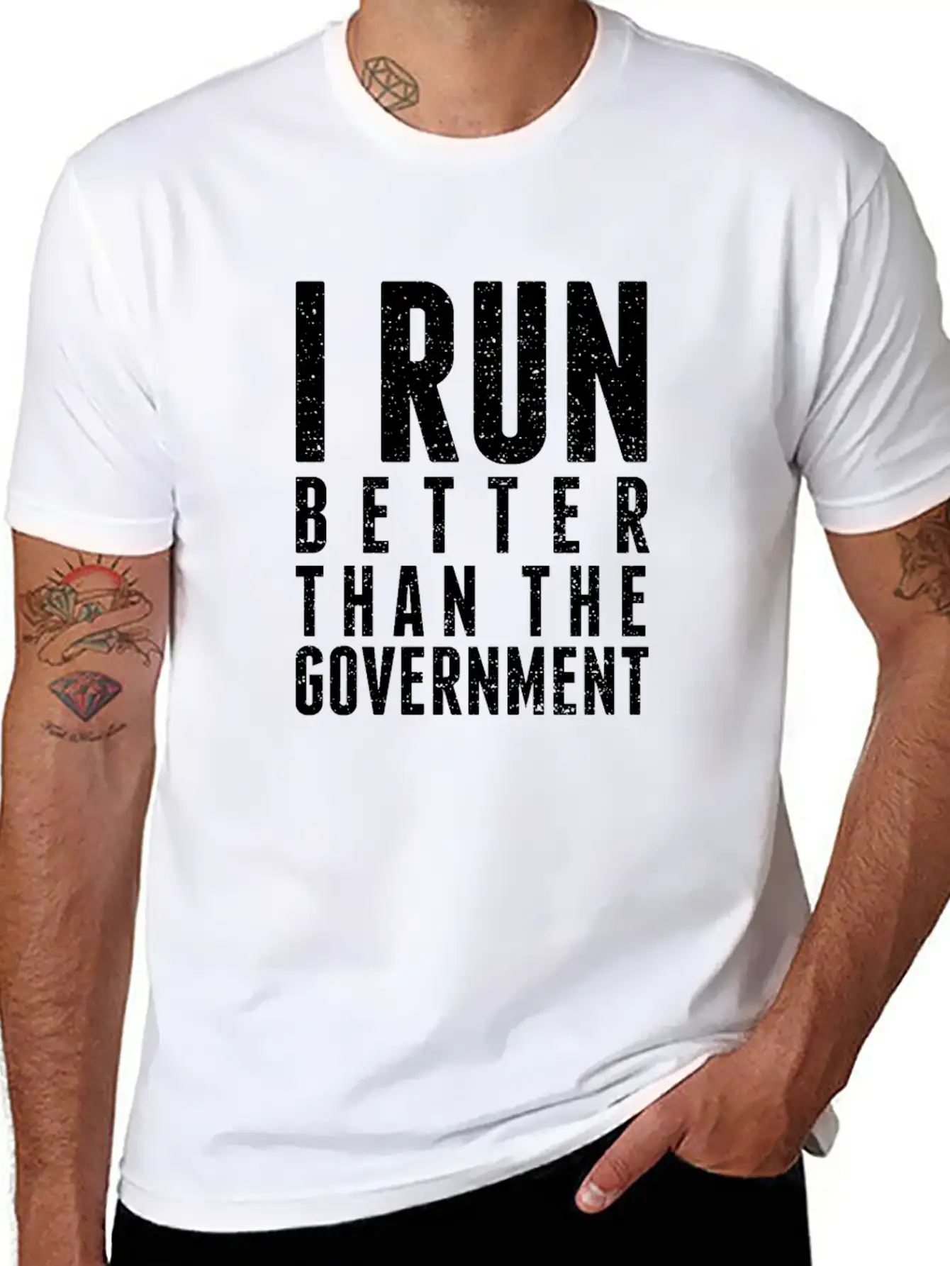 Running Comfortable Minimalist Graphic Tee – Summer Style Essential